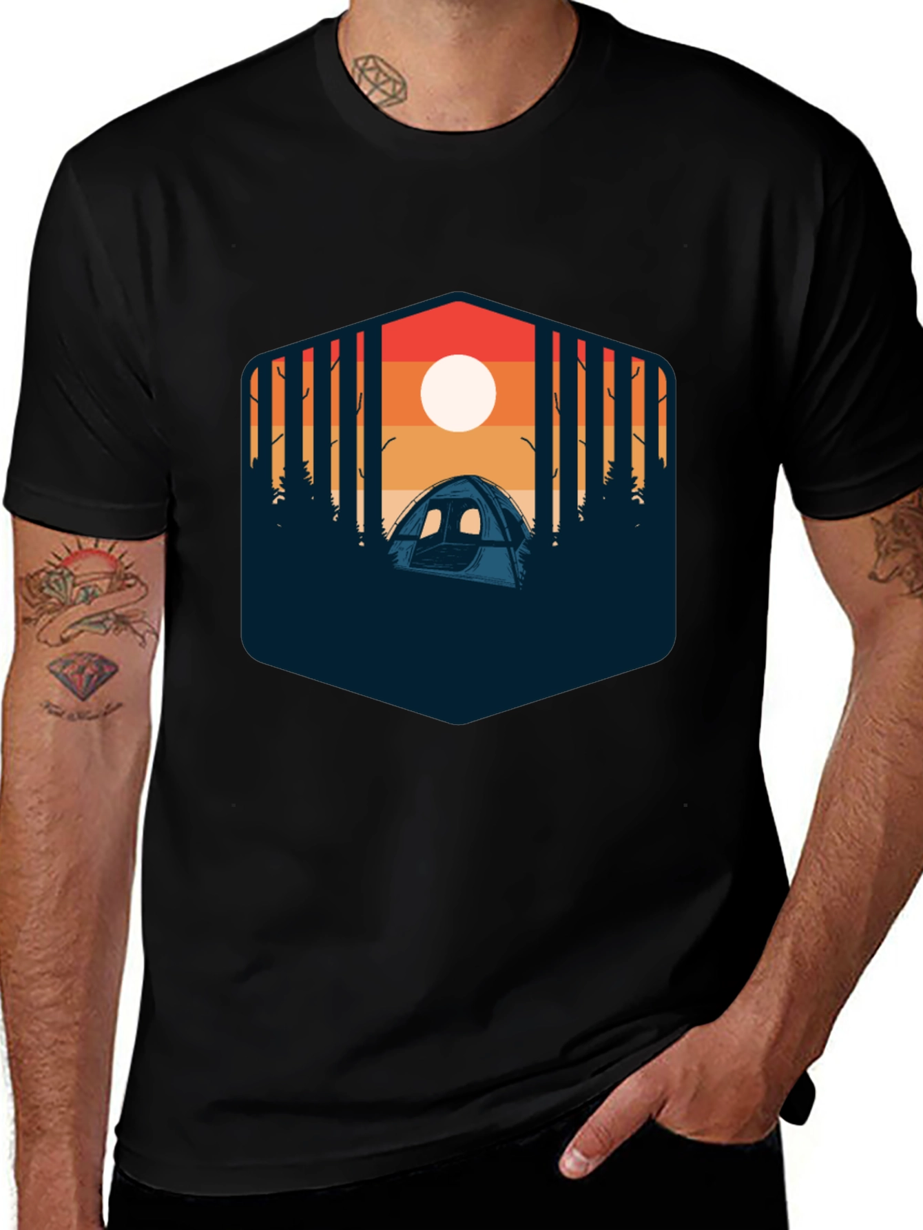 Camping Tent Adventure T-Shirt