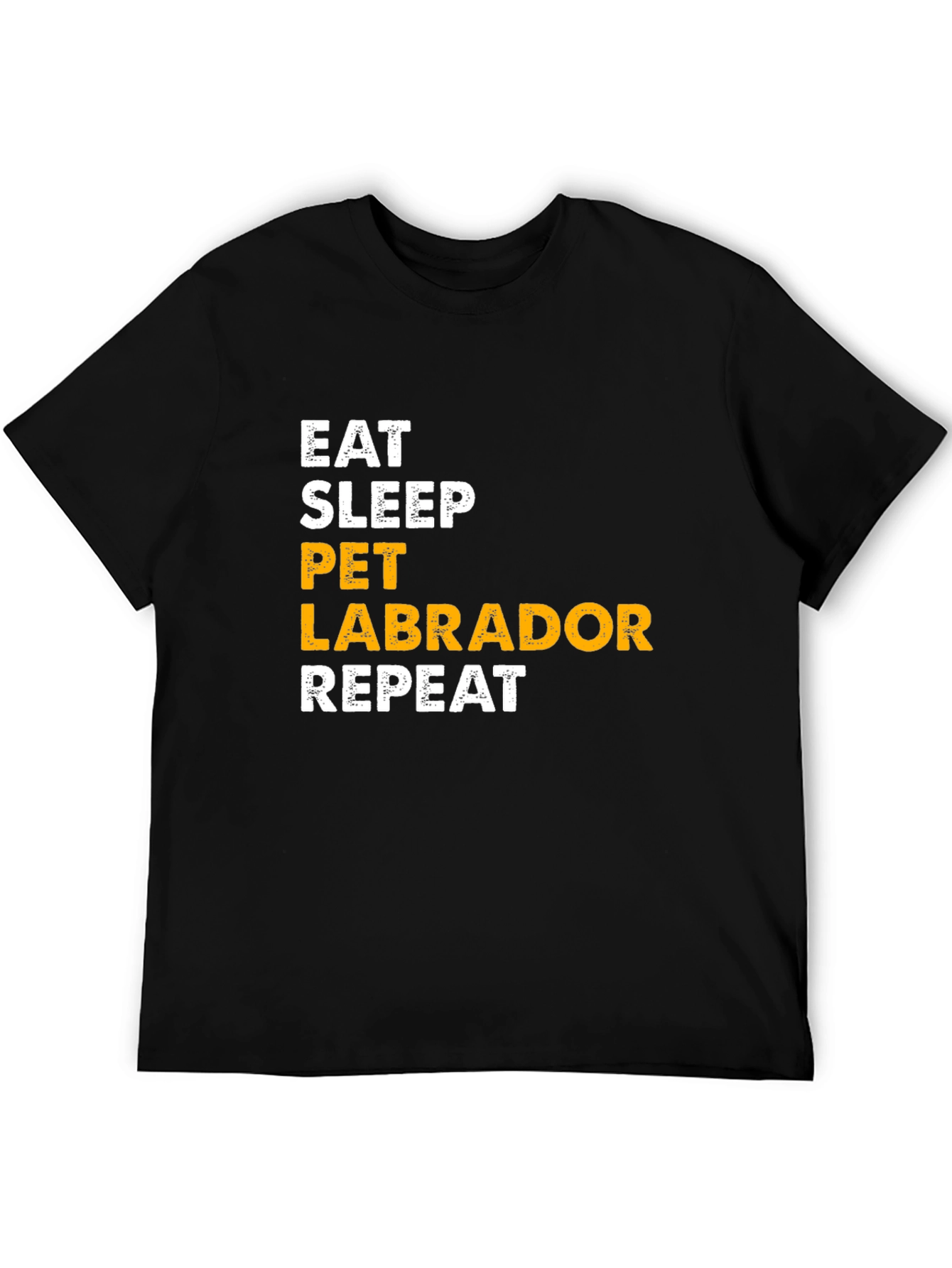 Eat Sleep Pet Labrador Repeat T-Shirt