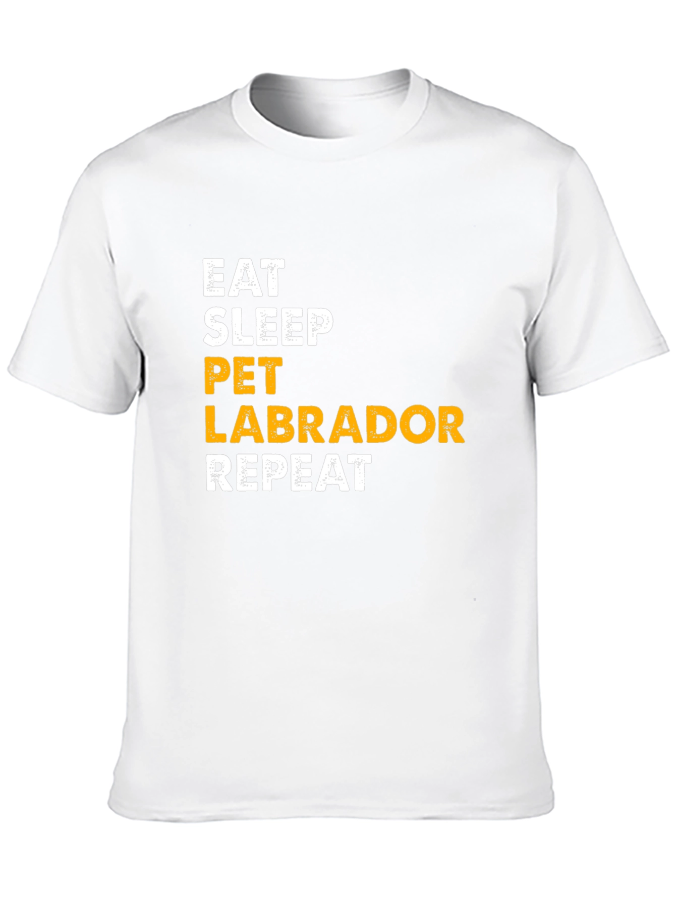 Eat Sleep Pet Labrador Repeat T-Shirt
