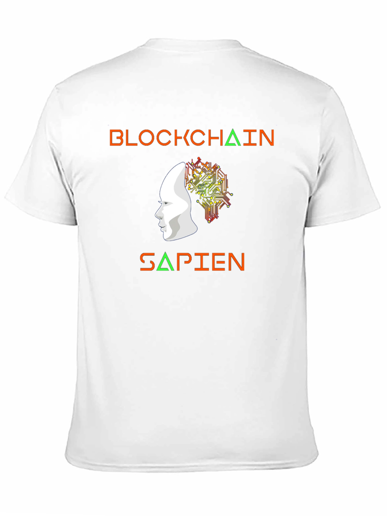 Blockchain Sapien Graphic T-Shirt