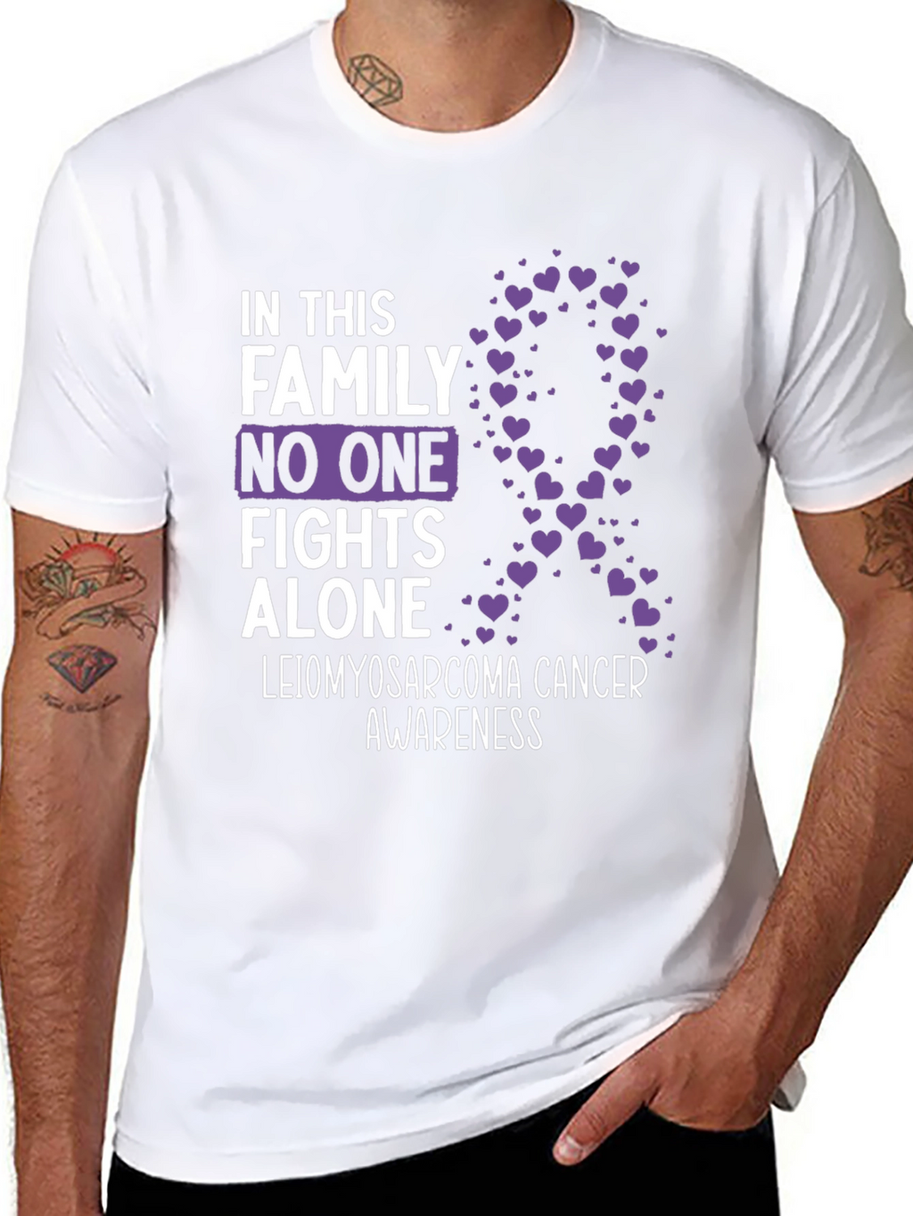 Leio Myosarcoma Awareness T-Shirt