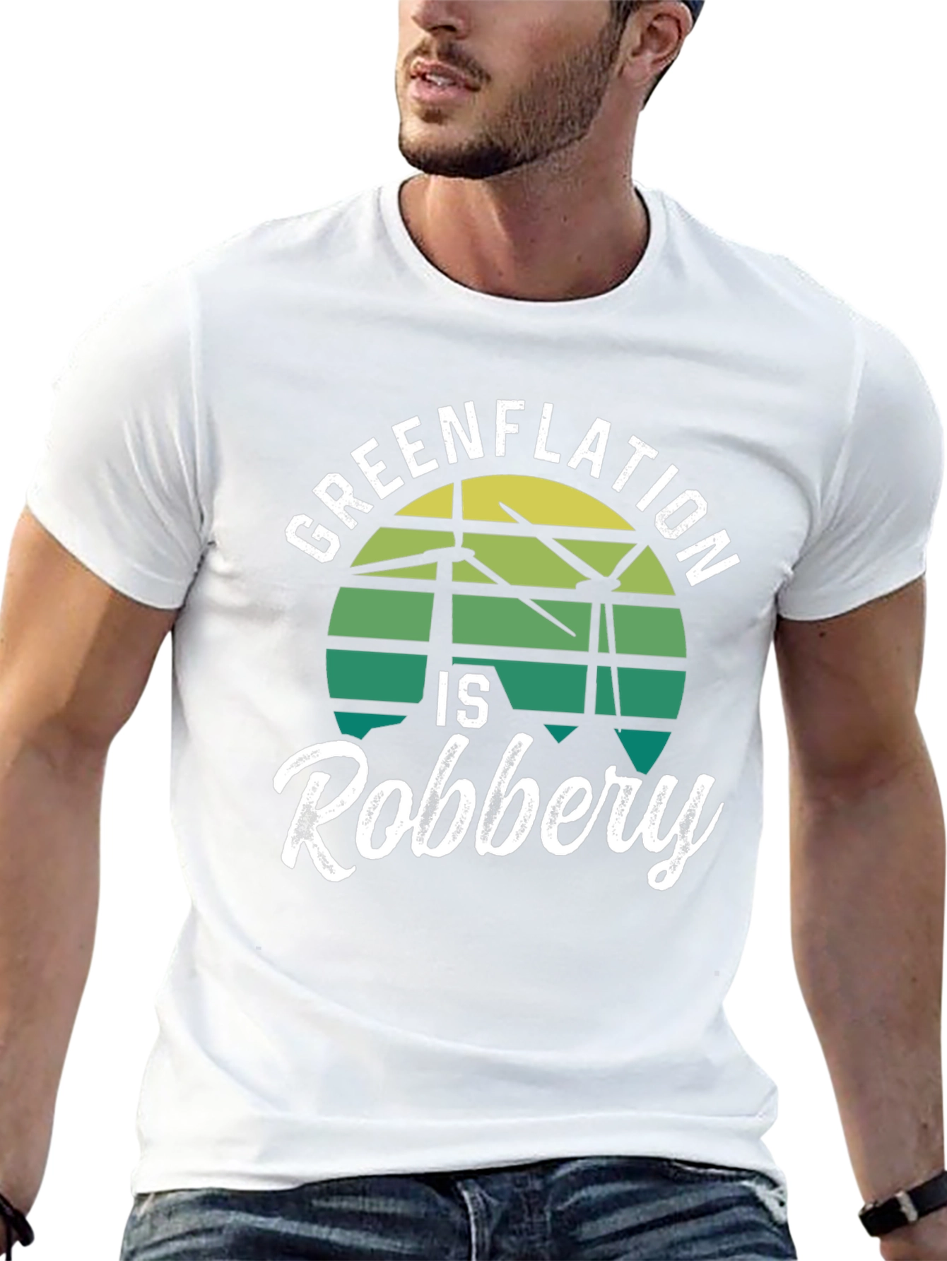 Greenflation is Robbery Graphic T-Shirt