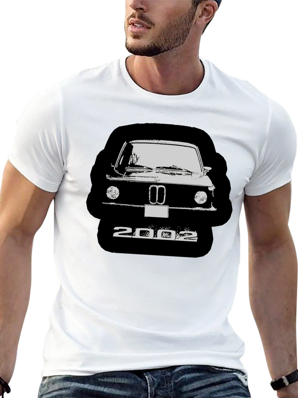 BMW 2002 Graphic Tee - Classic Car Enthusiast T-Shirt