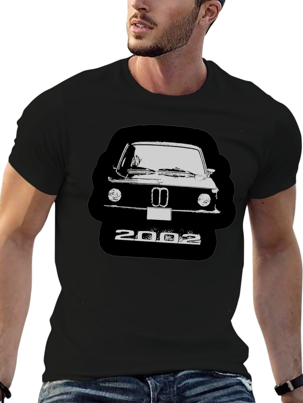 BMW 2002 Graphic Tee - Classic Car Enthusiast T-Shirt