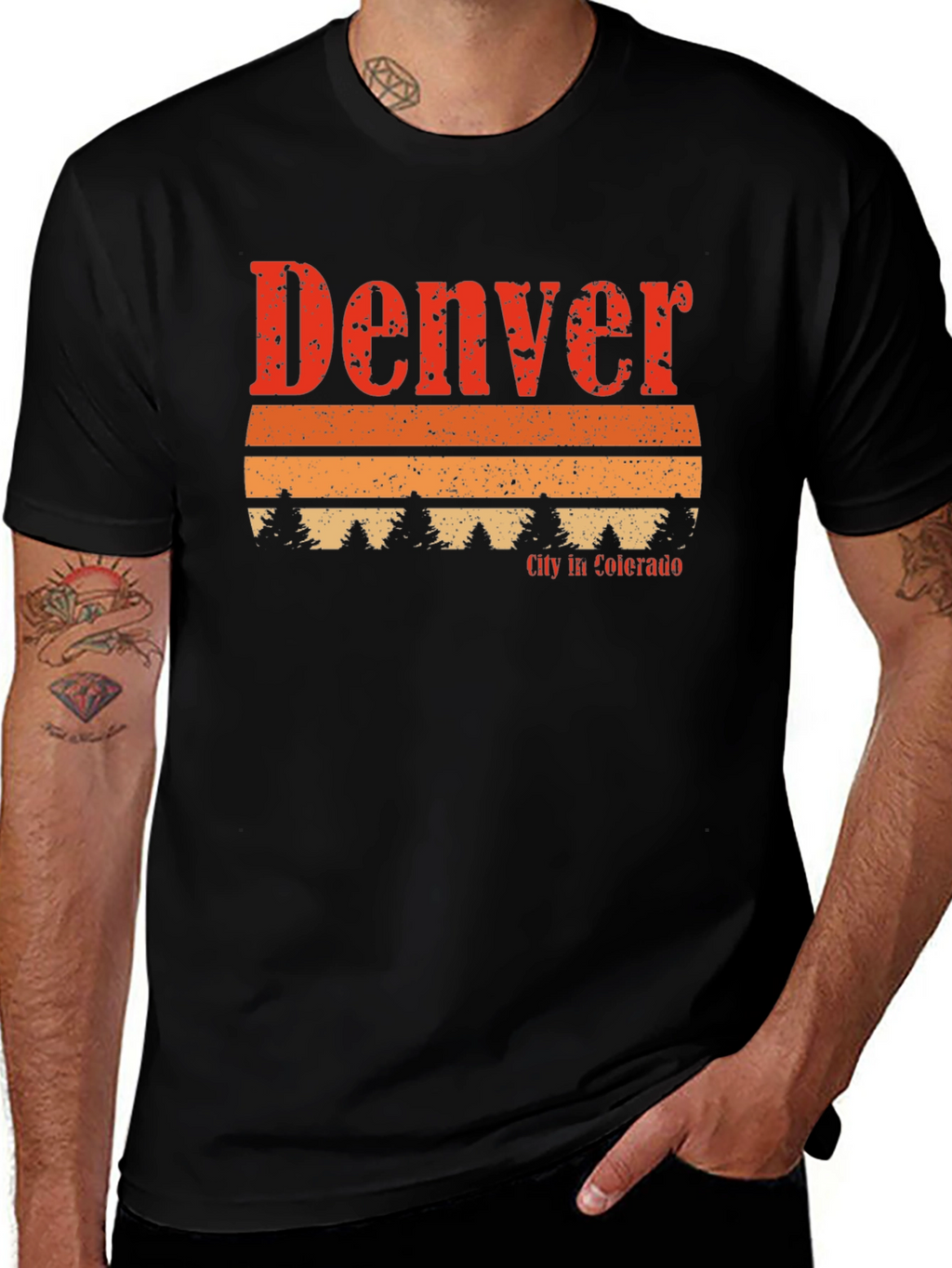 Denver Colorado Graphic T-Shirt