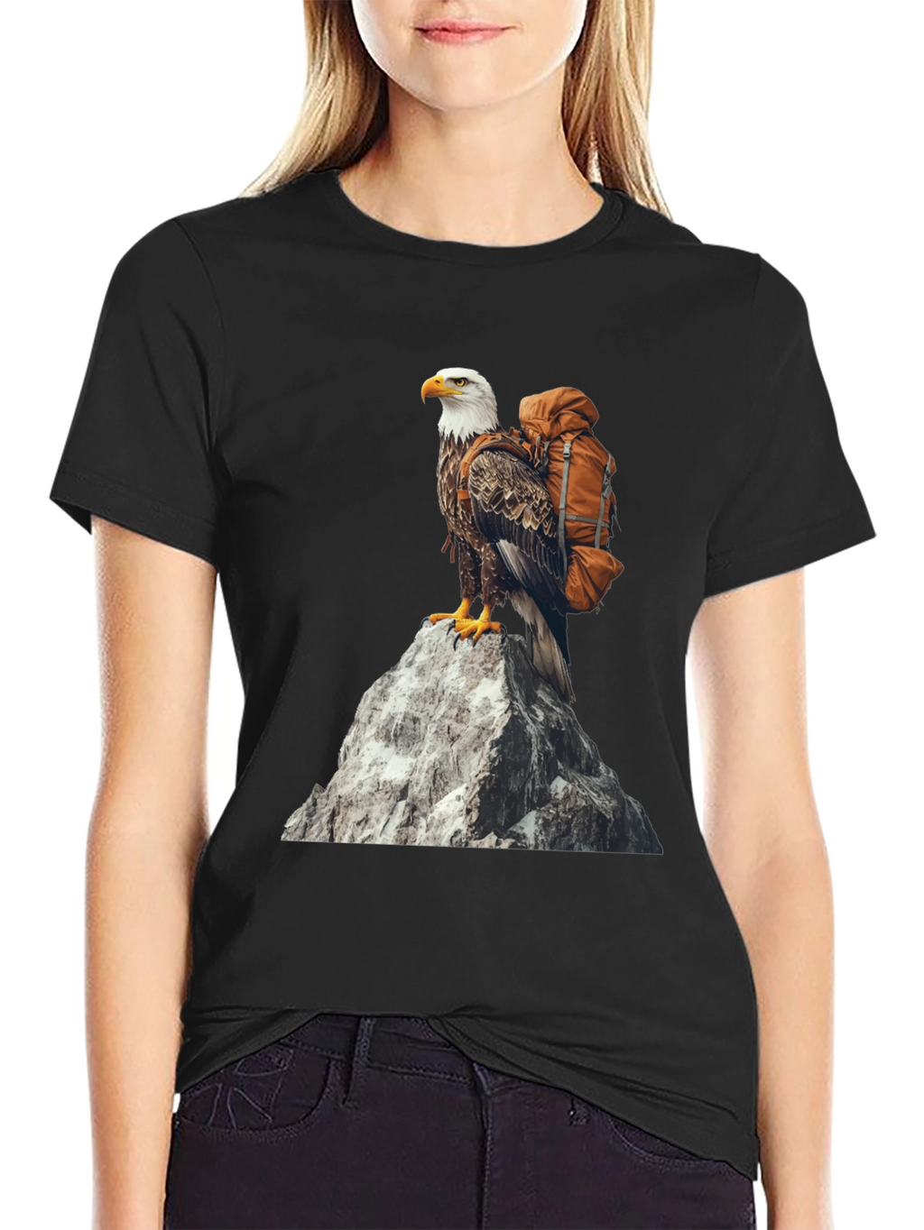Eagle Hiker Graphic T-Shirt