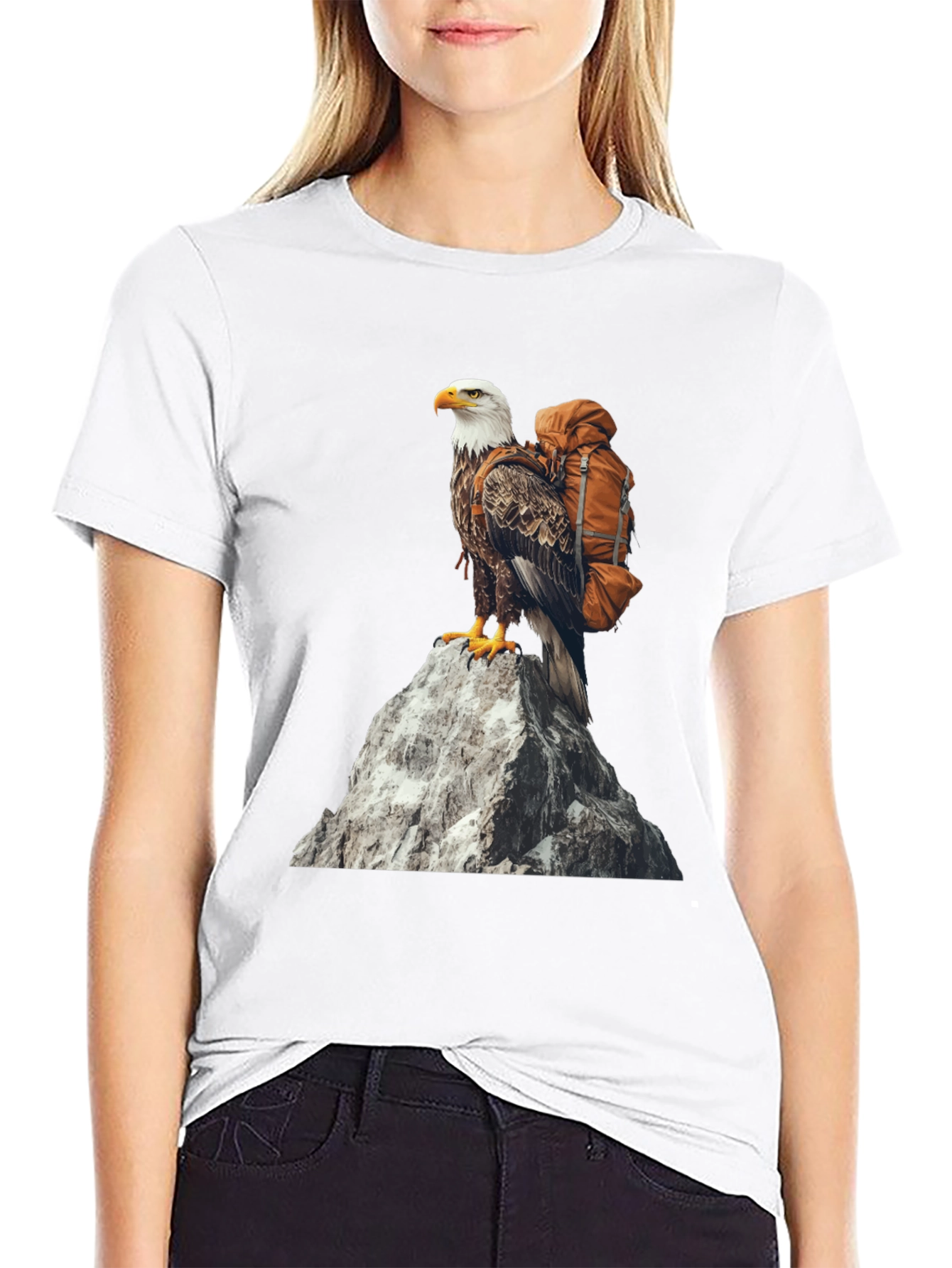 Eagle Hiker Graphic T-Shirt