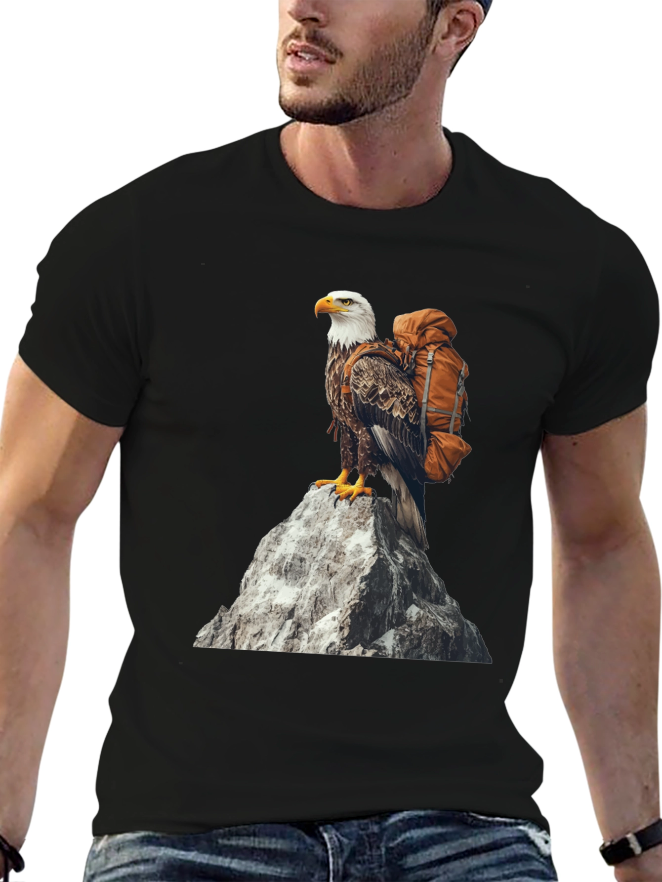 Eagle Hiker Graphic T-Shirt