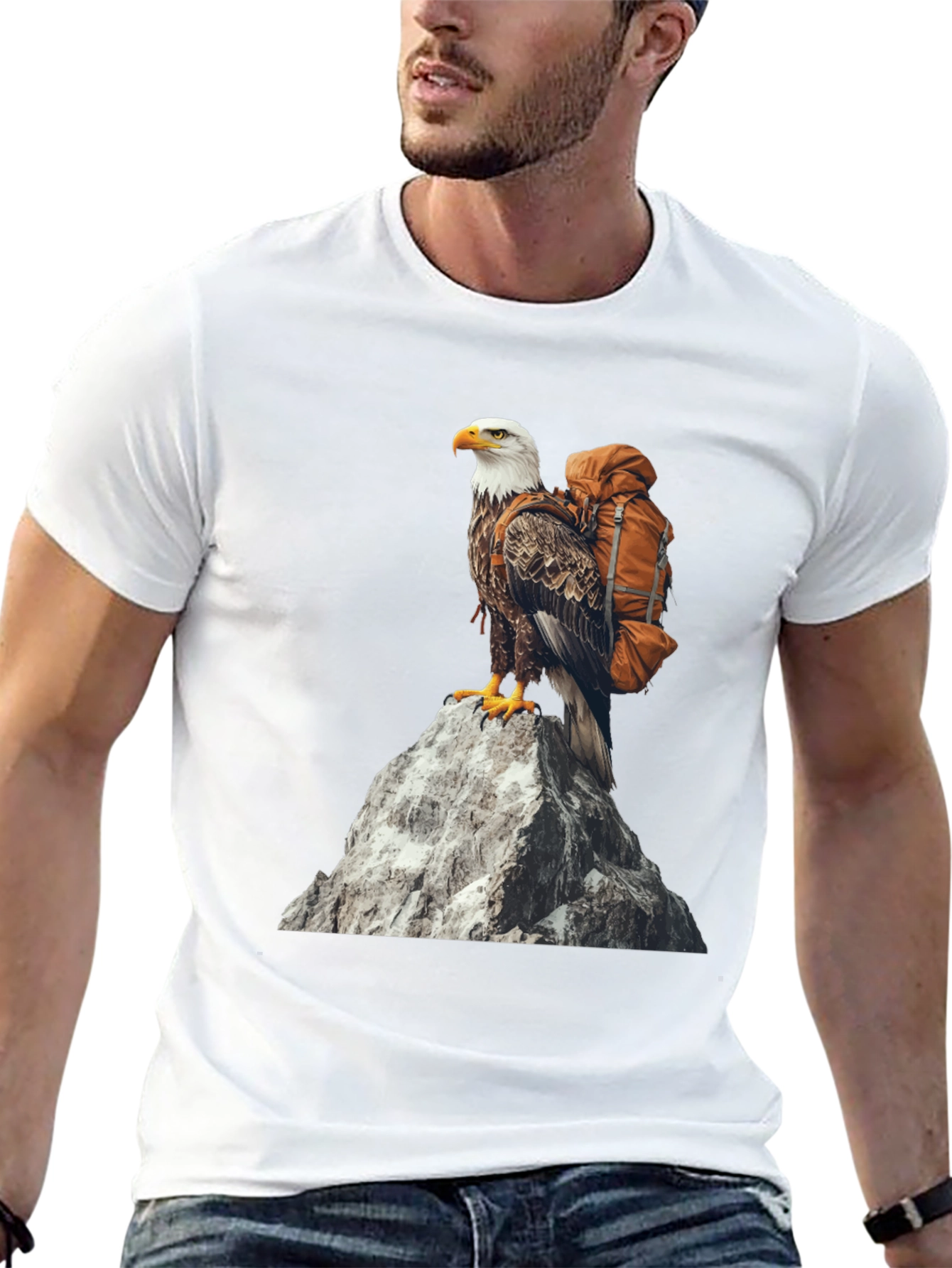 Eagle Hiker Graphic T-Shirt