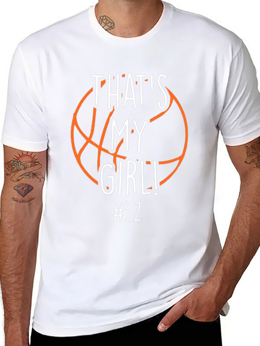 Thats My Girl Basketball T-Shirt