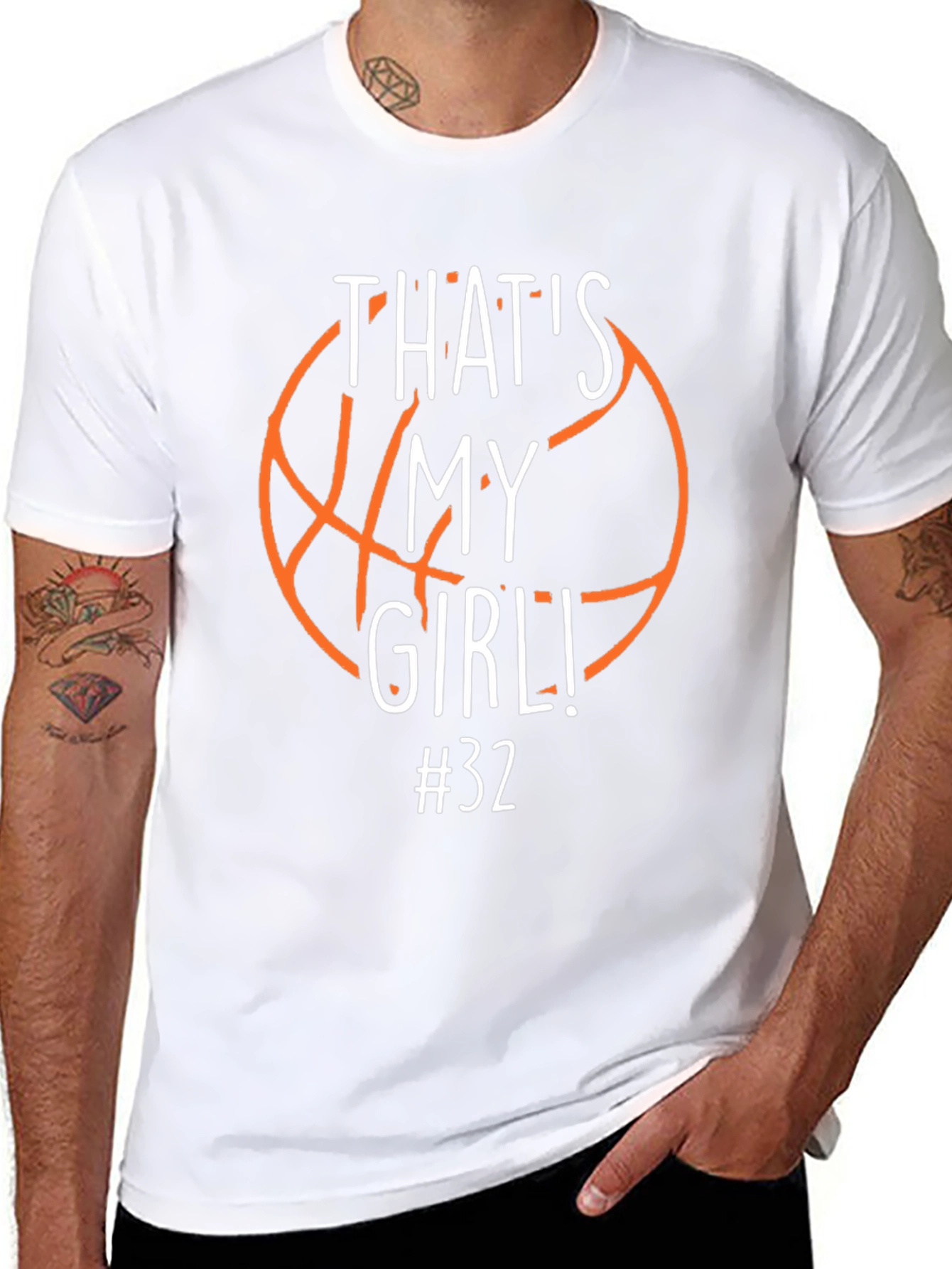 Thats My Girl Basketball T-Shirt