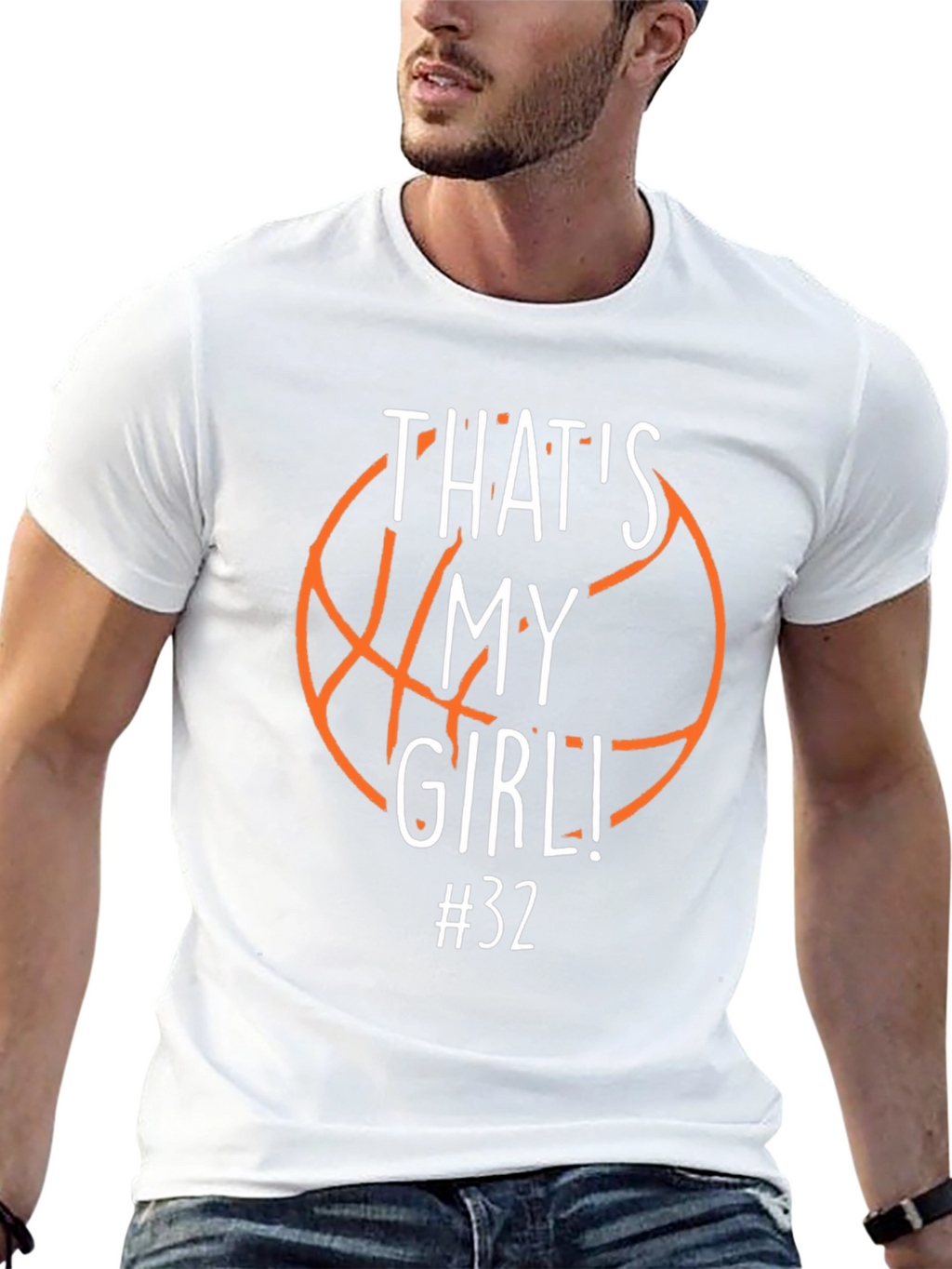 Thats My Girl Basketball T-Shirt