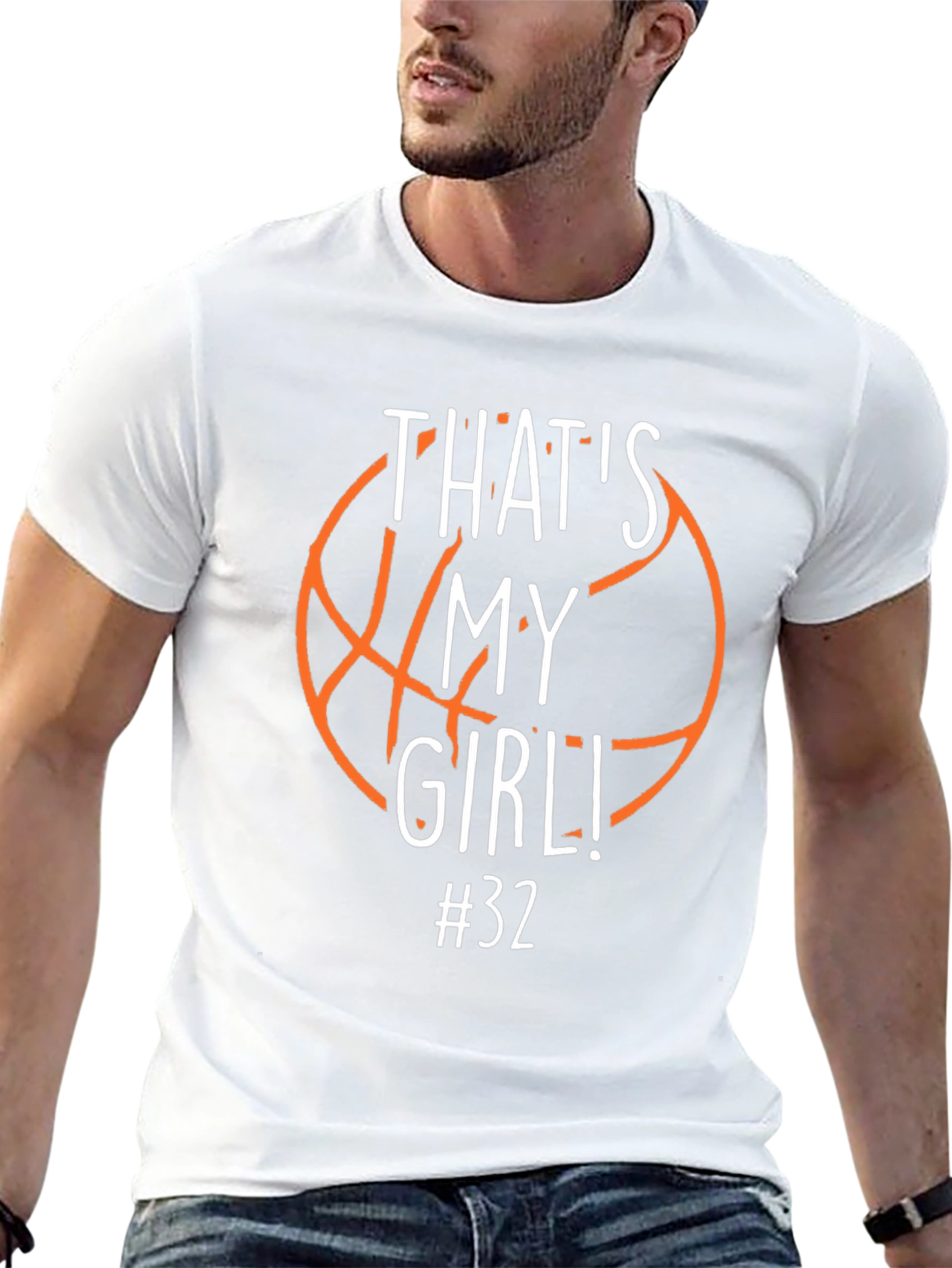 Thats My Girl Basketball T-Shirt