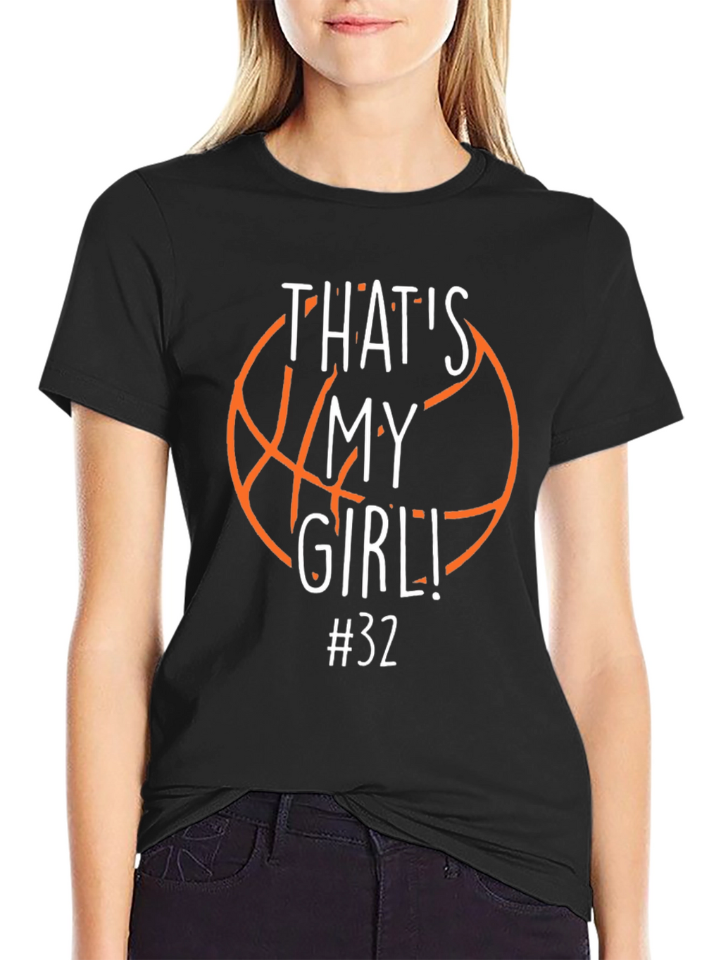 Thats My Girl Basketball T-Shirt