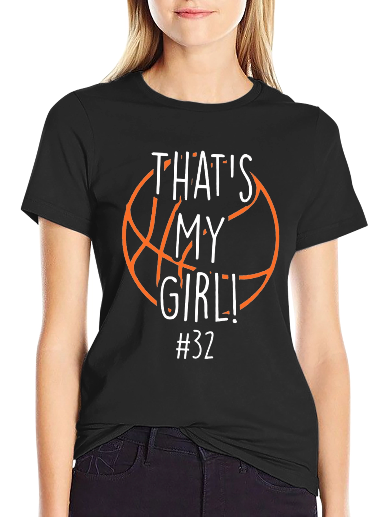 Thats My Girl Basketball T-Shirt