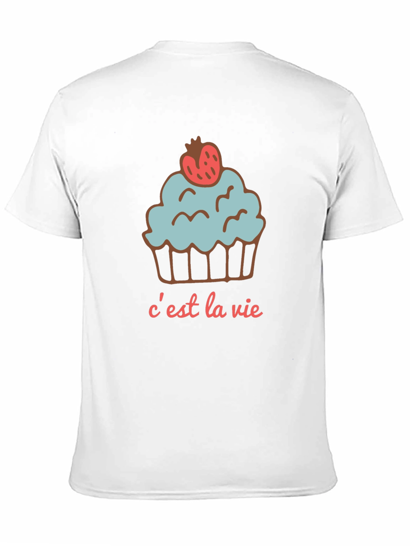 Cest La Vie Cupcake Graphic Tee