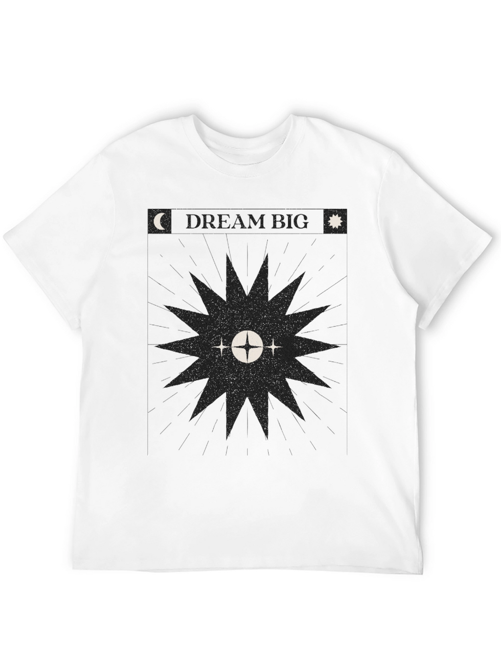 Celestial Graphic Black T-Shirt