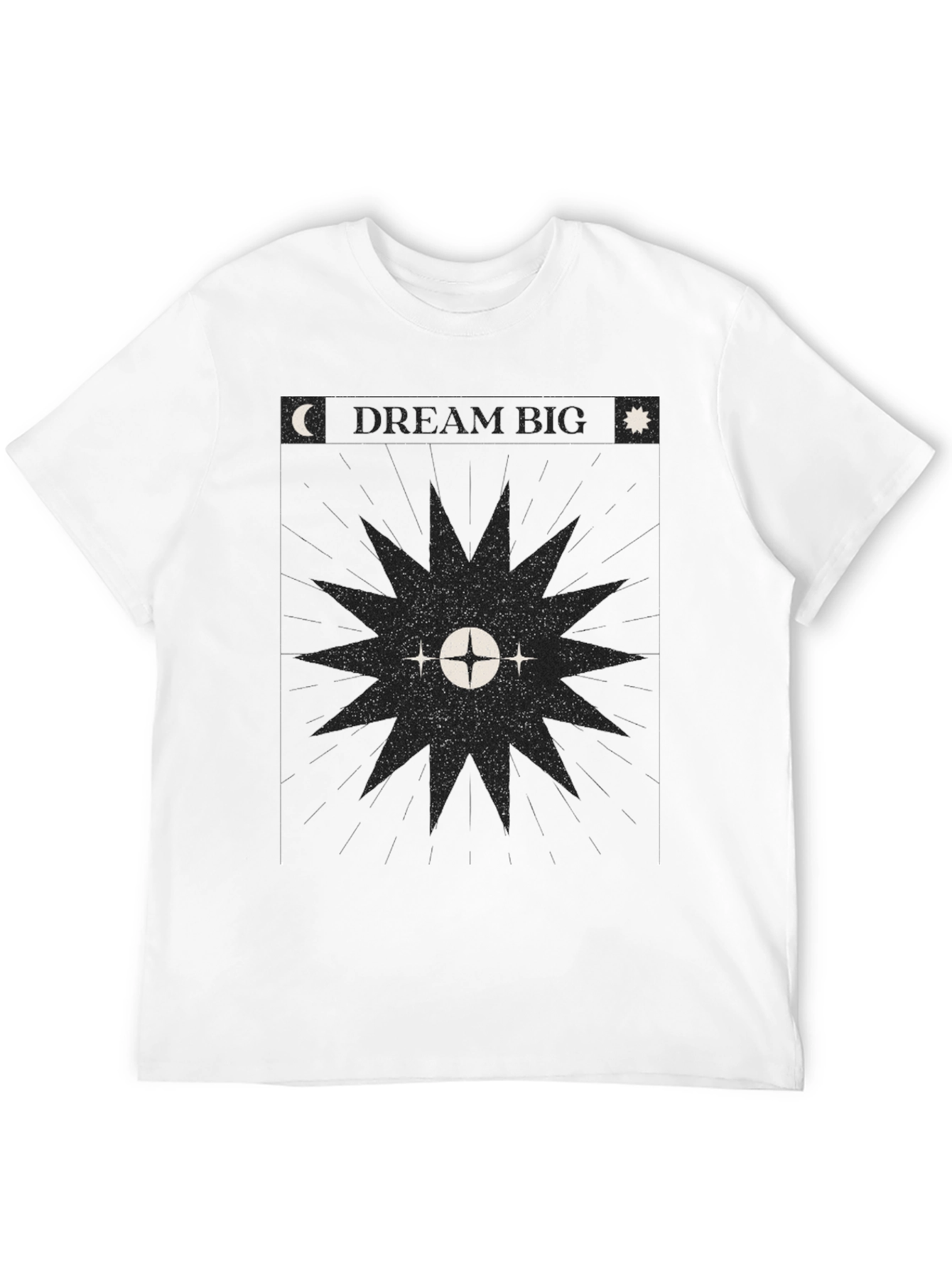 Celestial Graphic Black T-Shirt