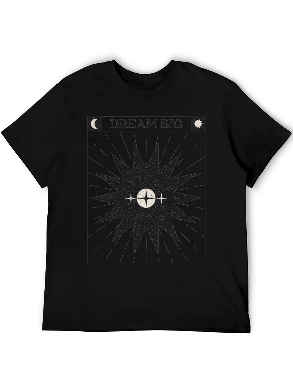 Celestial Graphic Black T-Shirt
