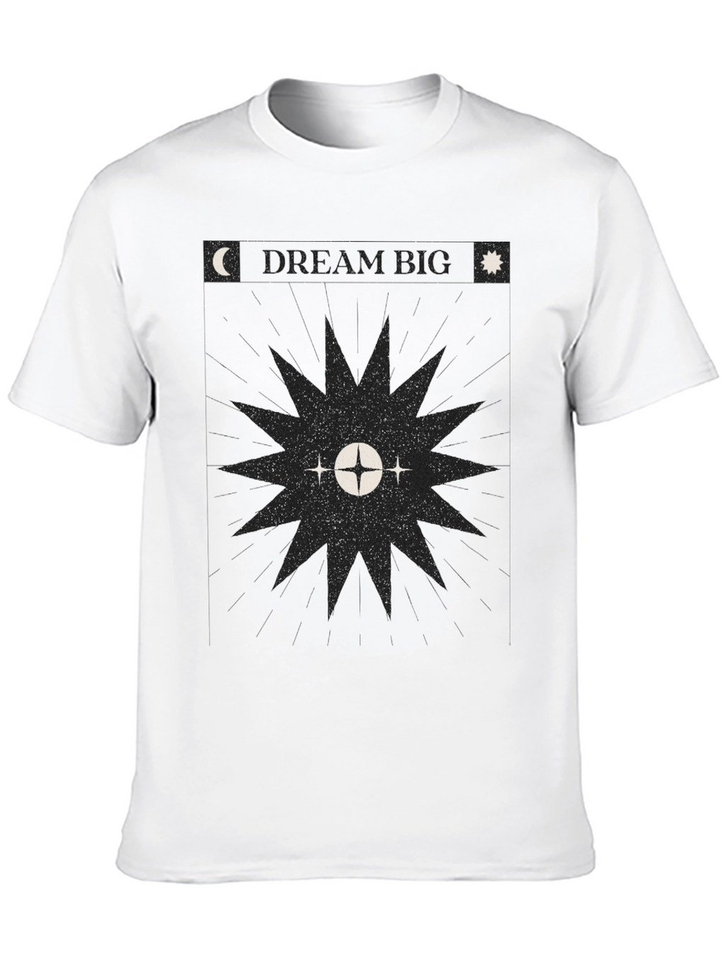 Celestial Graphic Black T-Shirt