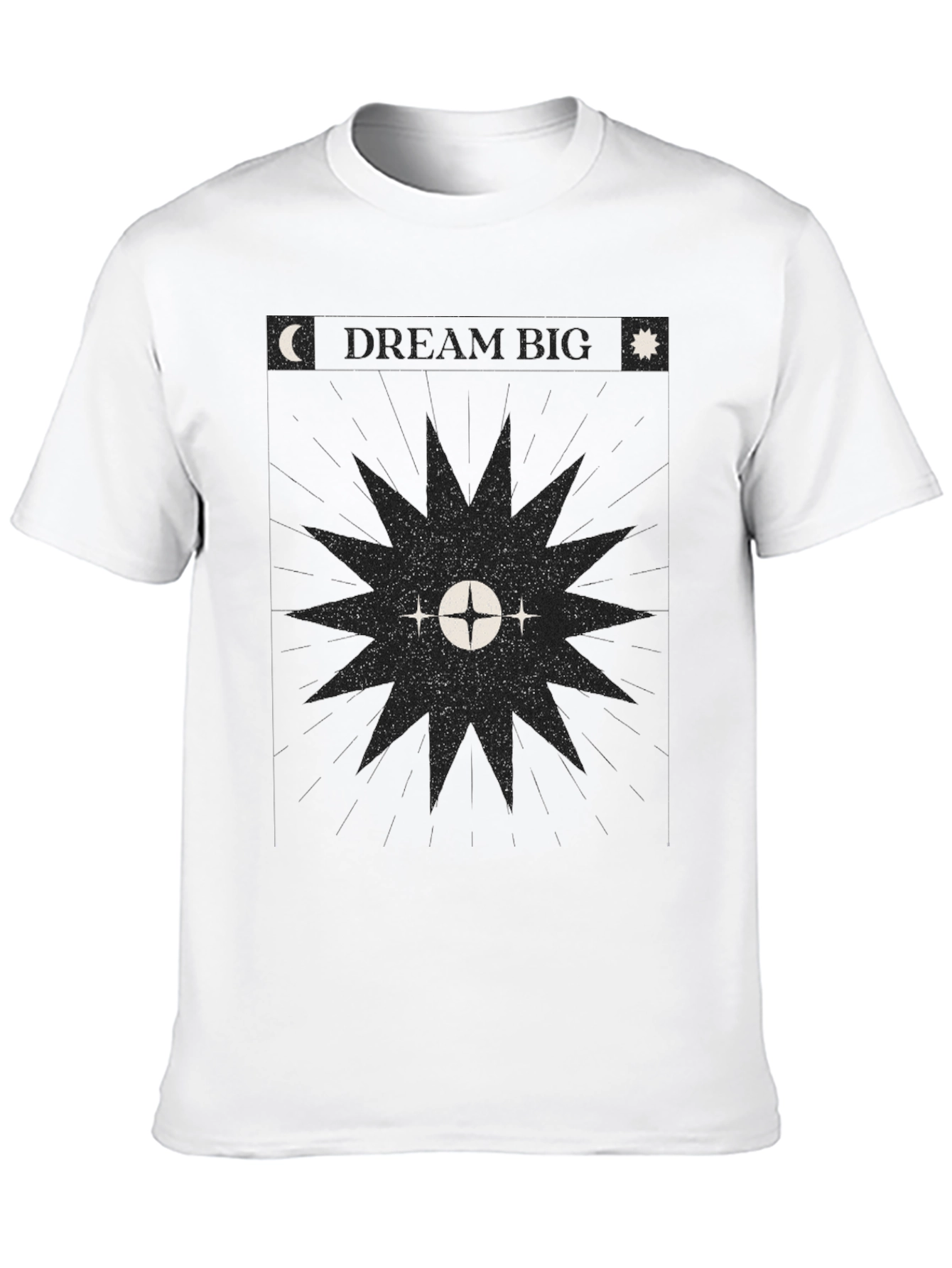 Celestial Graphic Black T-Shirt
