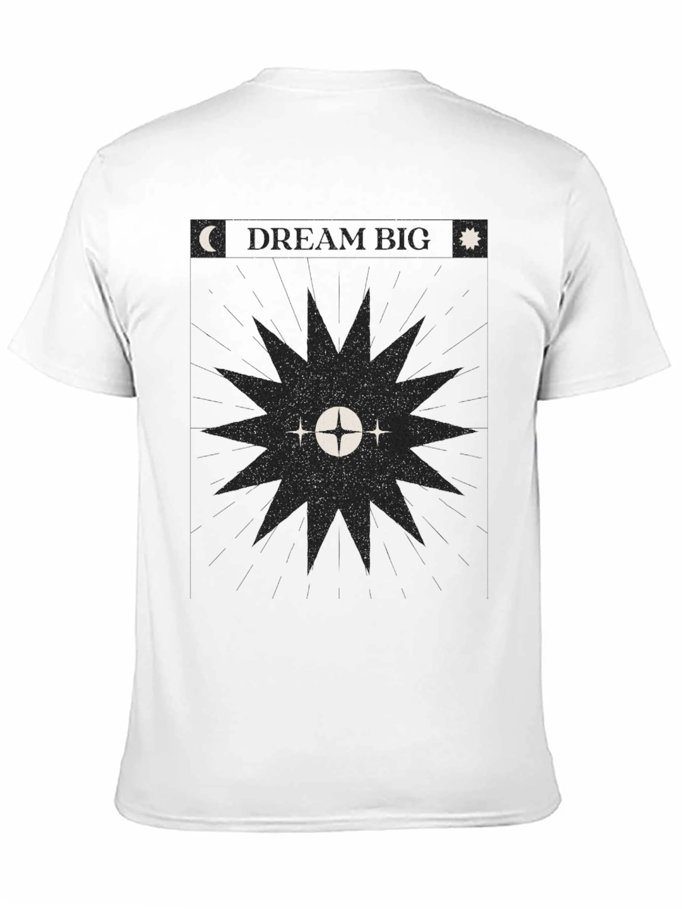 Celestial Graphic Black T-Shirt