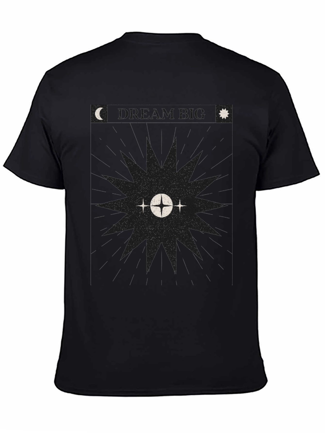 Celestial Graphic Black T-Shirt