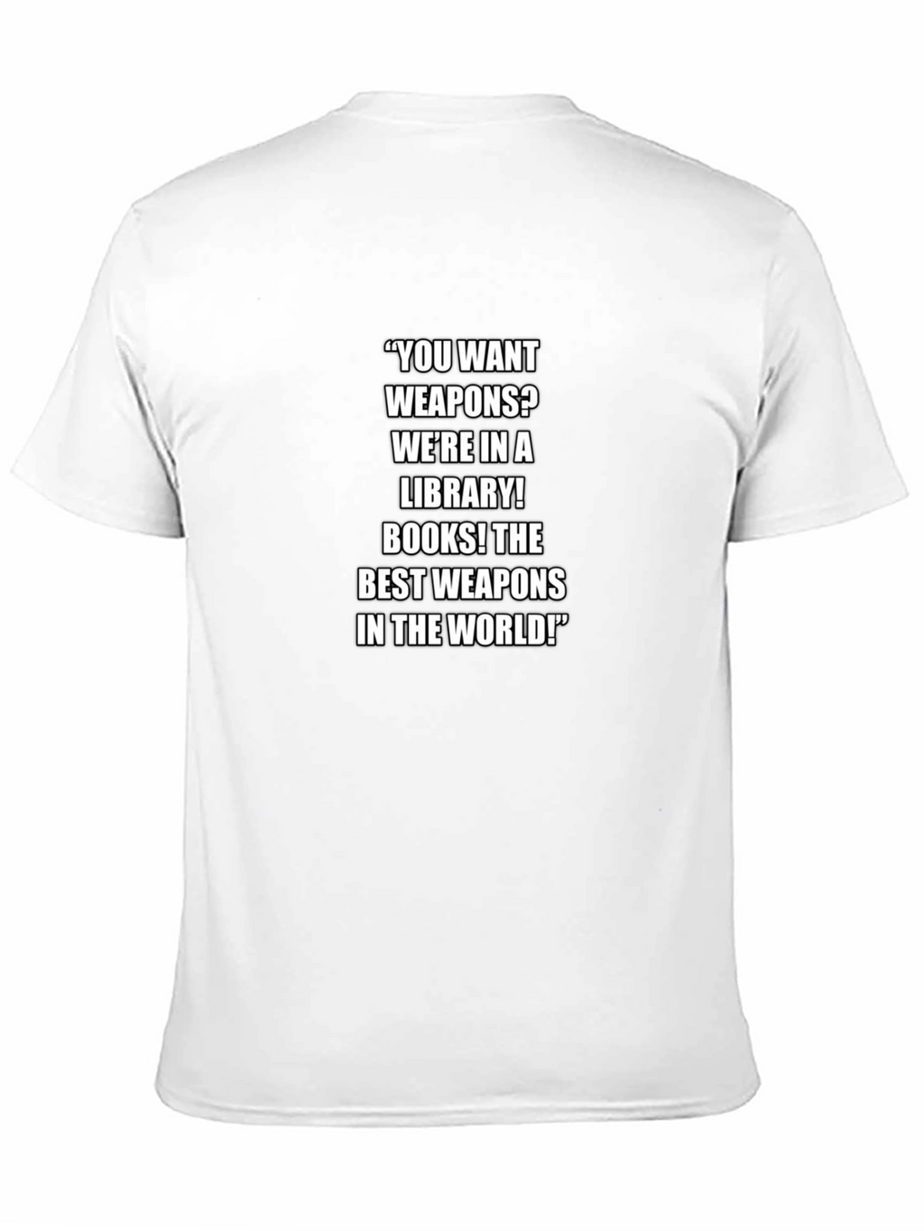 Library Books Best Weapons T-Shirt
