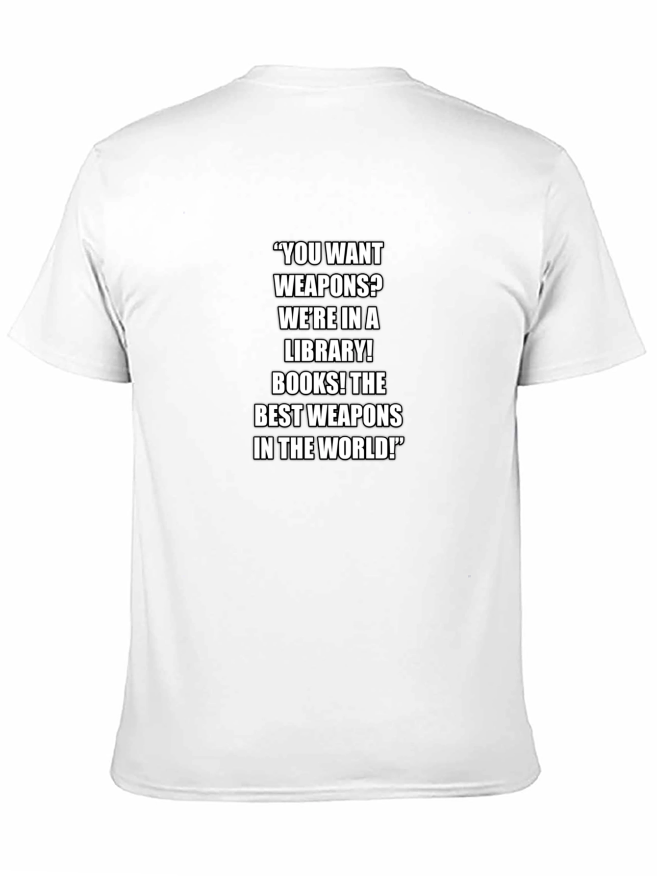 Library Books Best Weapons T-Shirt