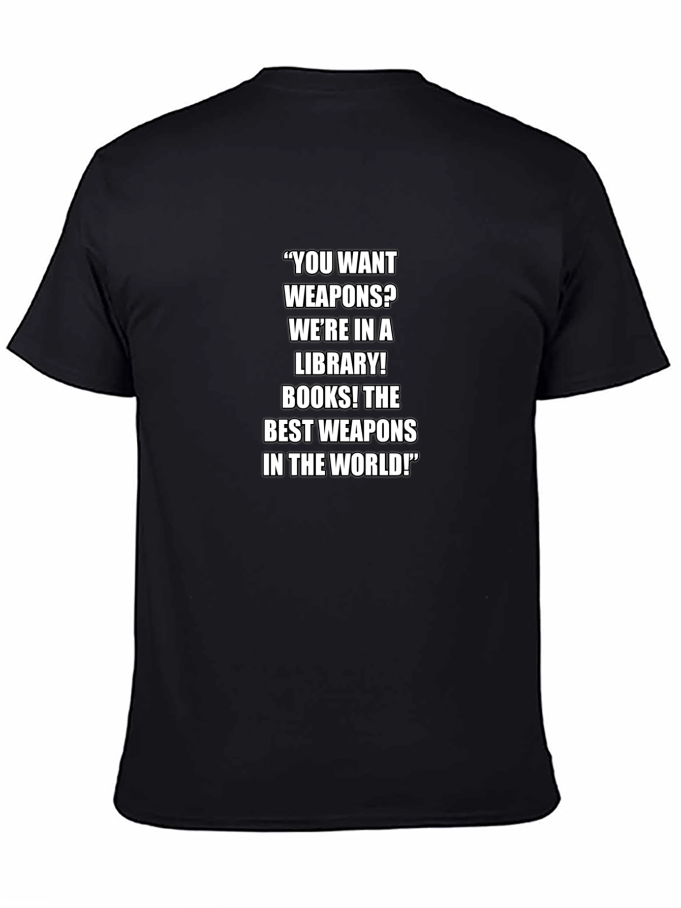 Library Books Best Weapons T-Shirt