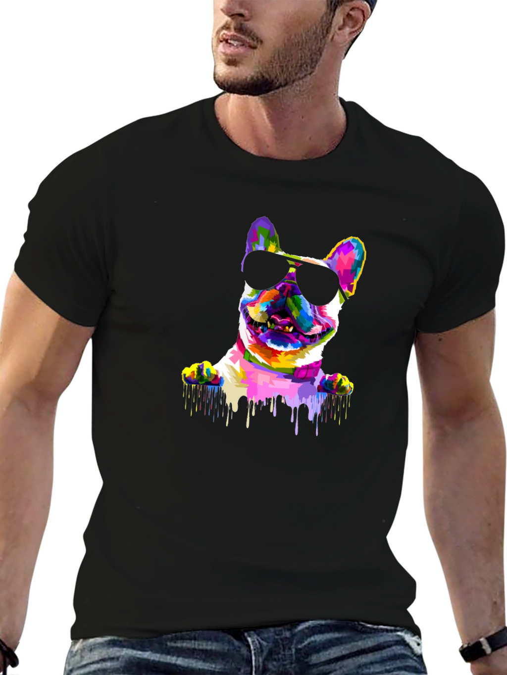 Cool Dog Graphic Tee