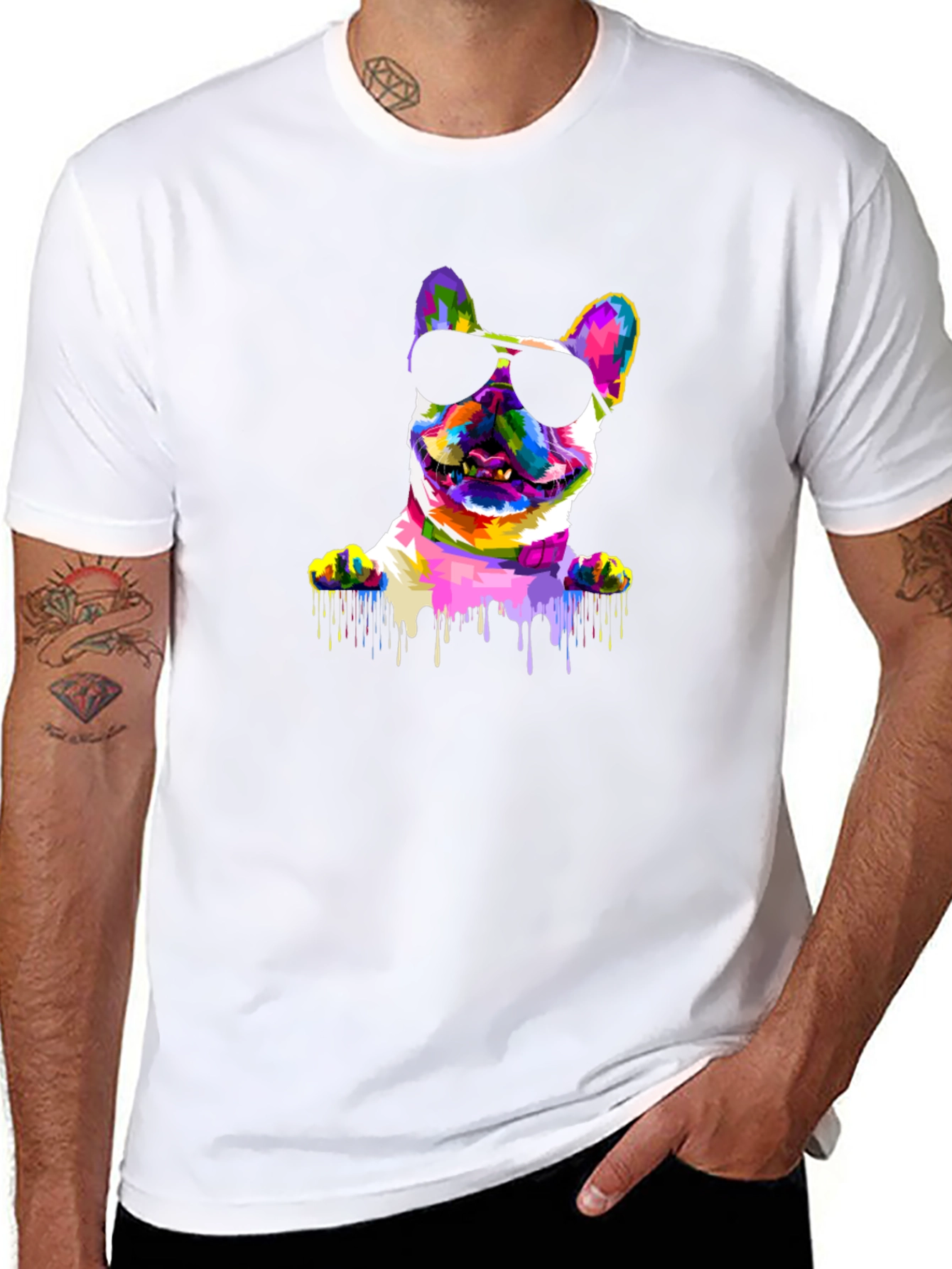 Cool Dog Graphic Tee