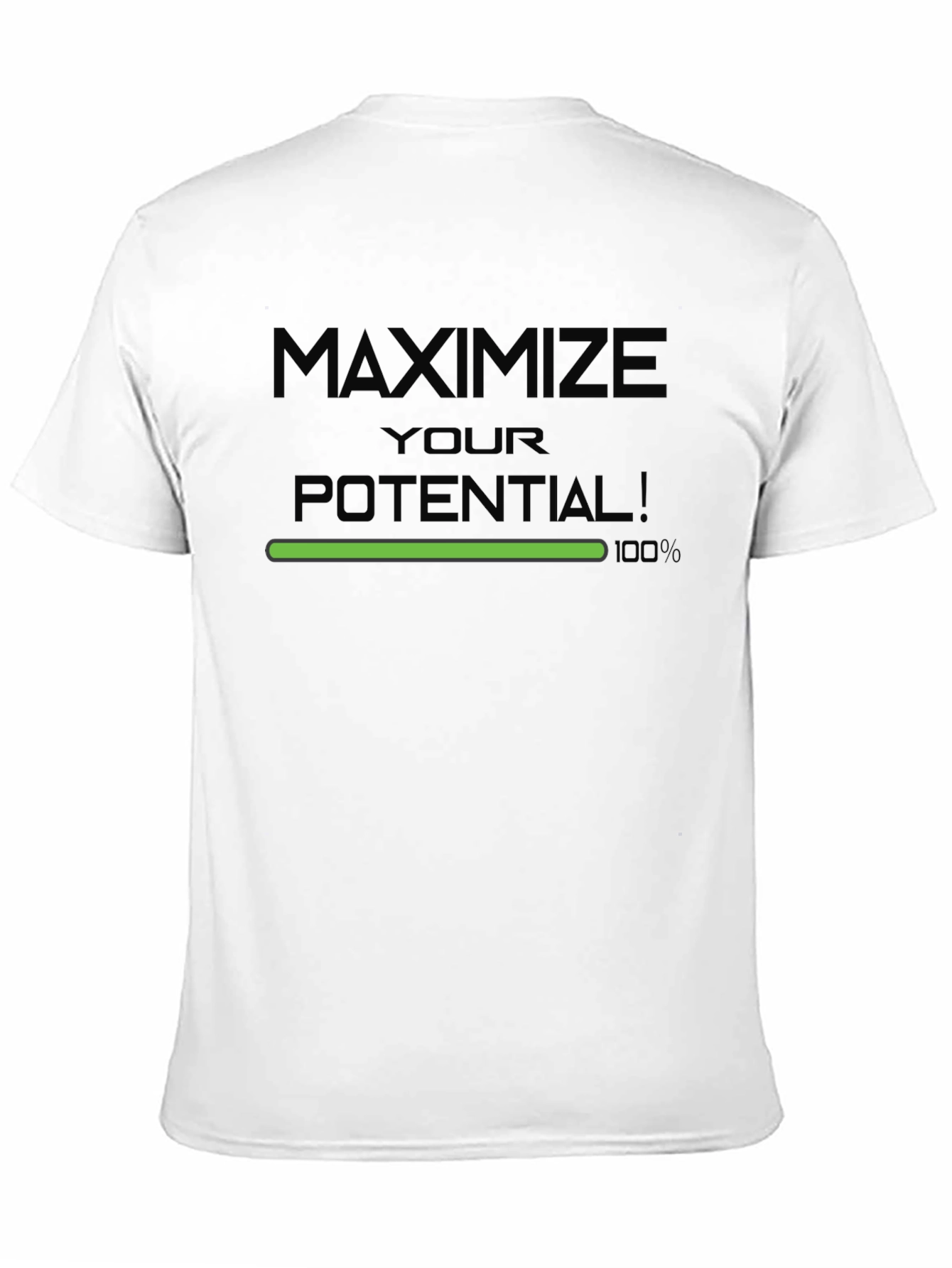 Maximize Your Potential Graphic Tee - Black