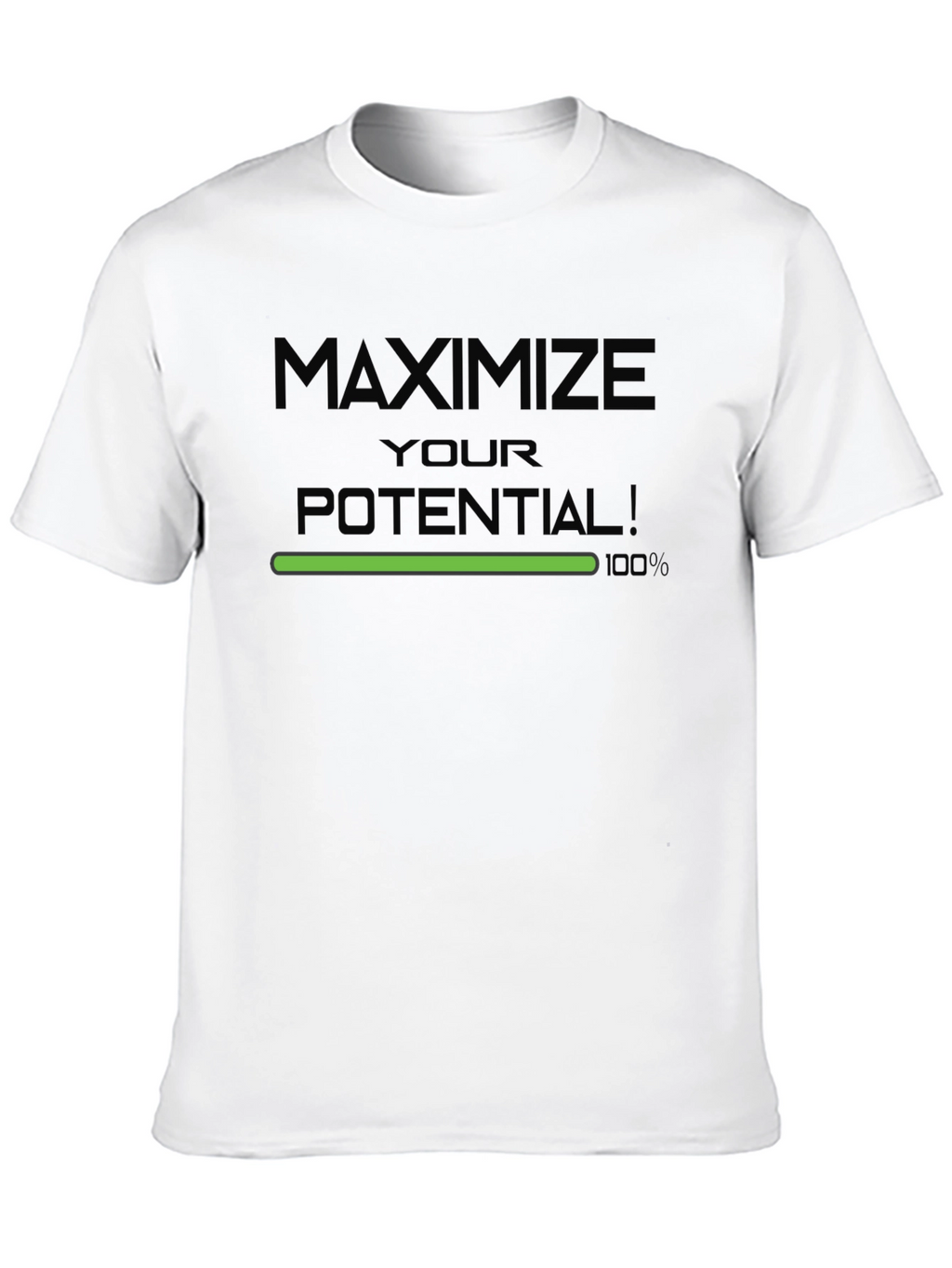 Maximize Your Potential Graphic Tee - Black