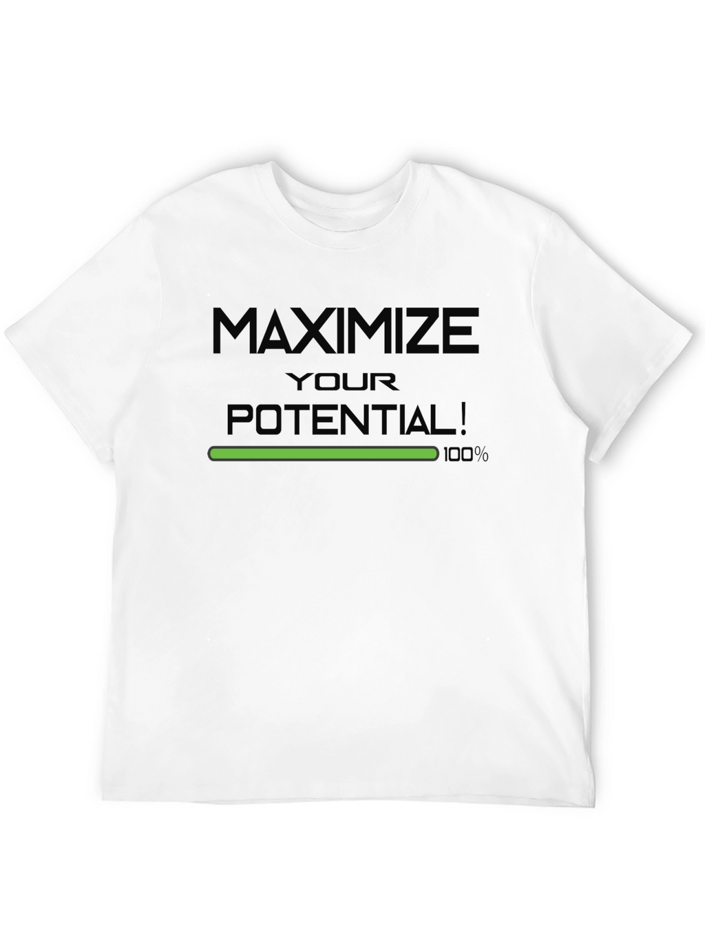 Maximize Your Potential Graphic Tee - Black