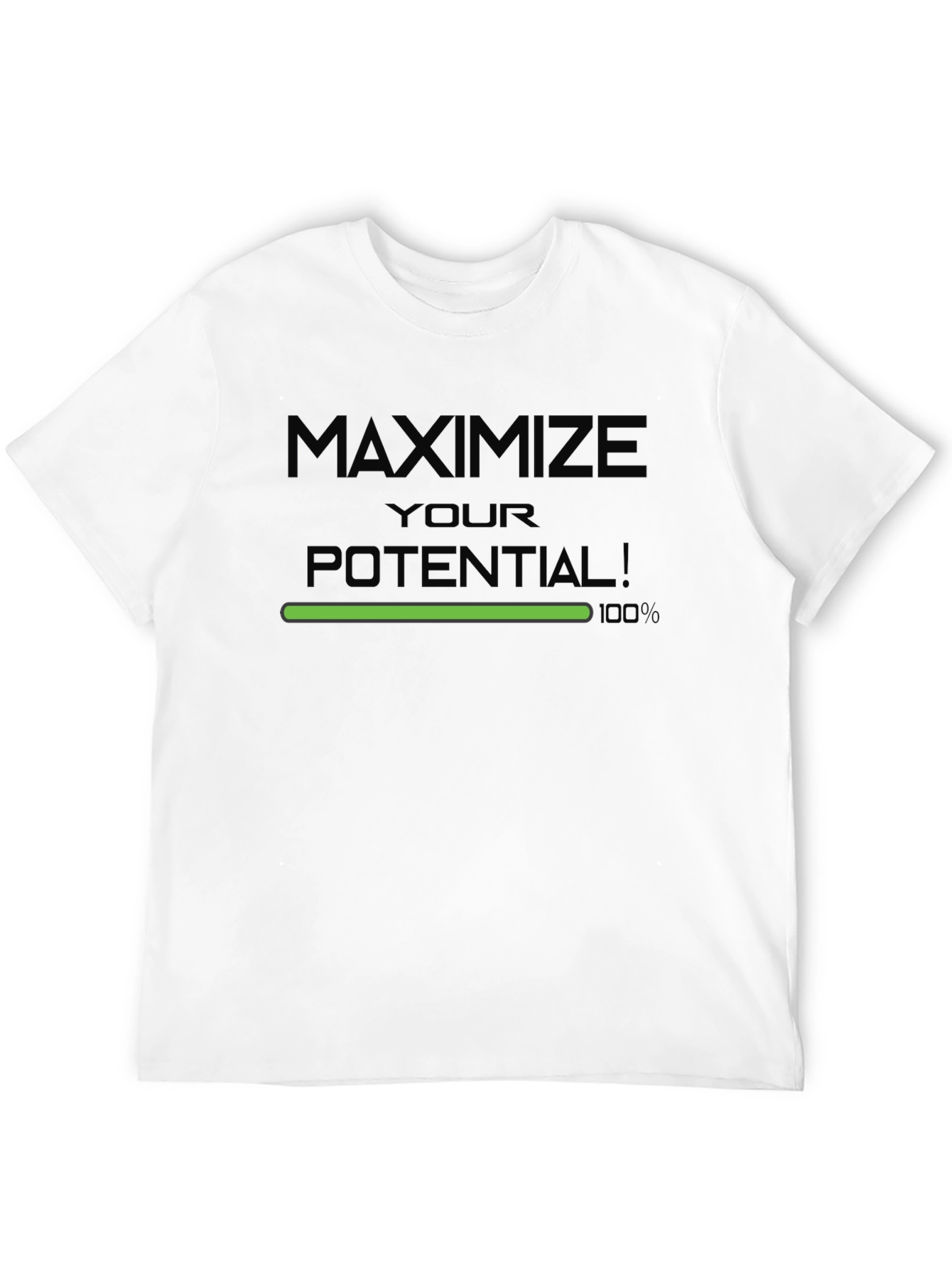 Maximize Your Potential Graphic Tee - Black
