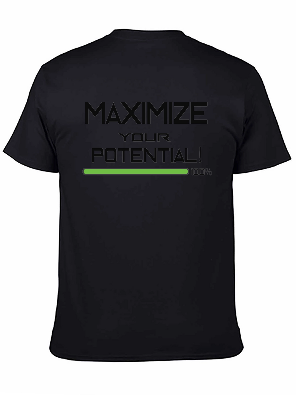 Maximize Your Potential Graphic Tee - Black
