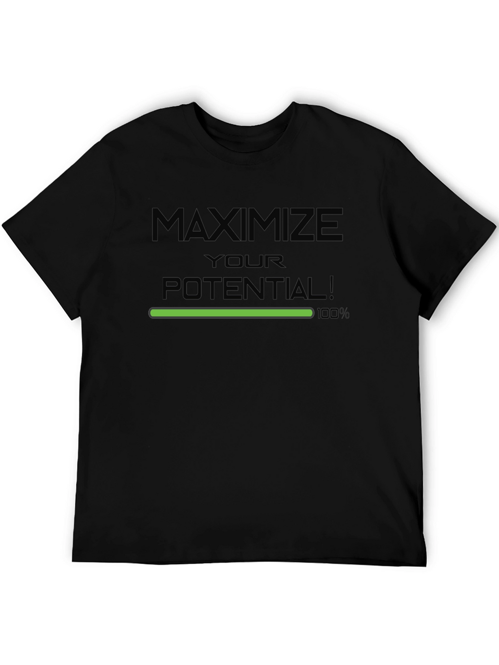Maximize Your Potential Graphic Tee - Black