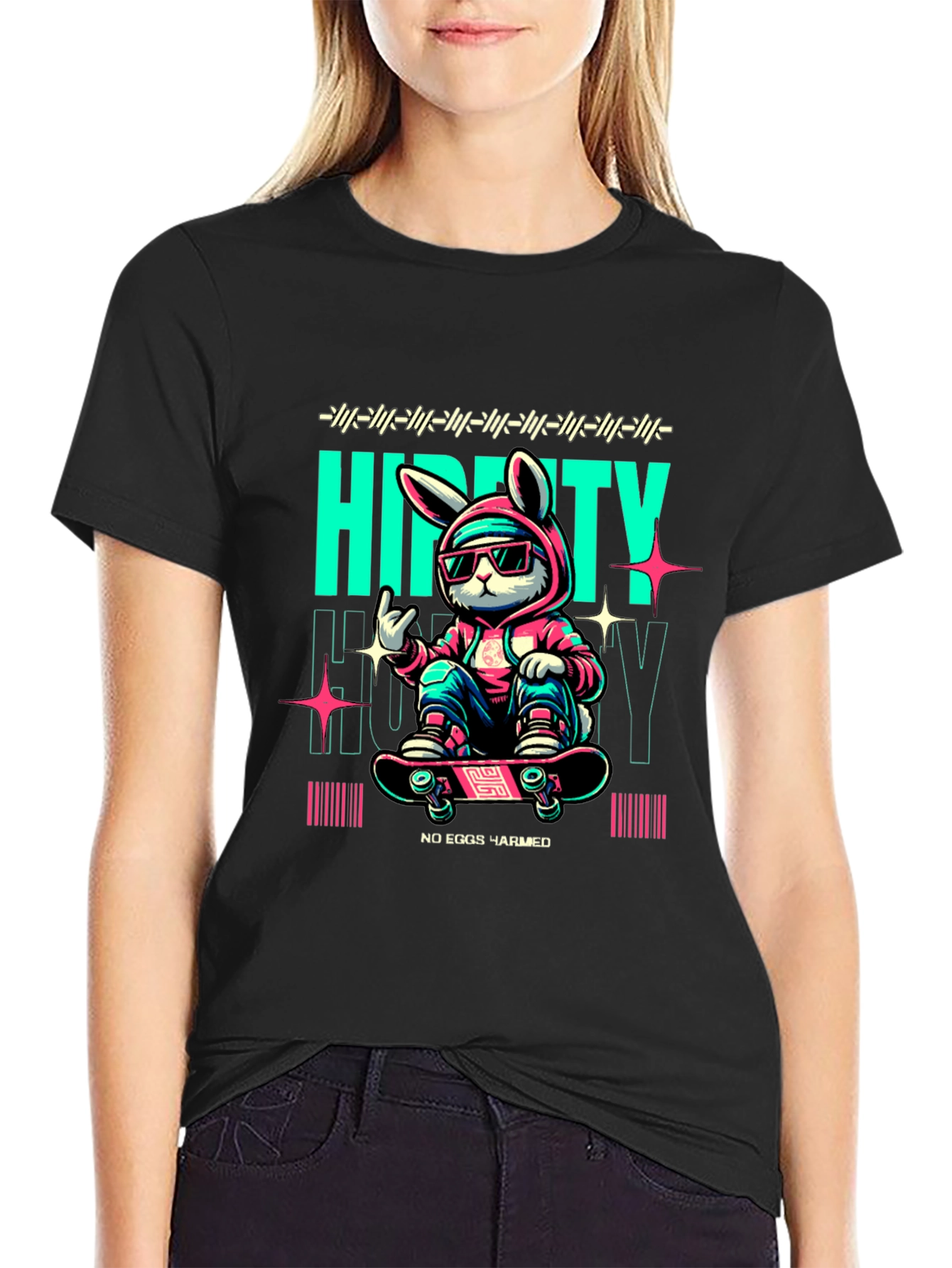 Hip Hop Bunny Graphic Tee