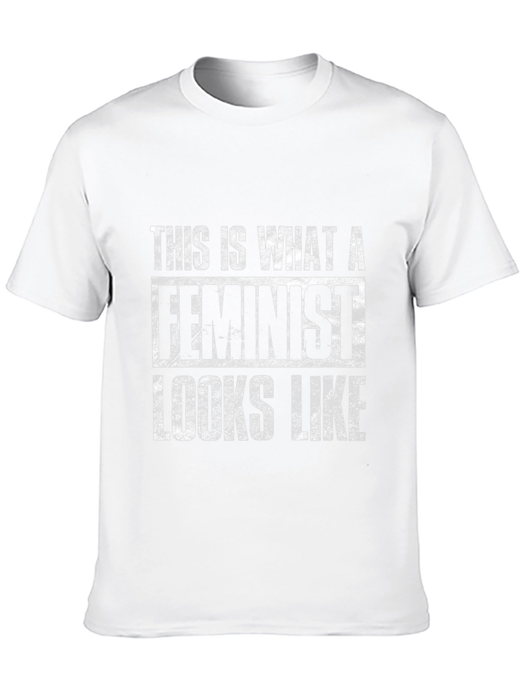 Feminist Slogan T-Shirt - Black Graphic Tee