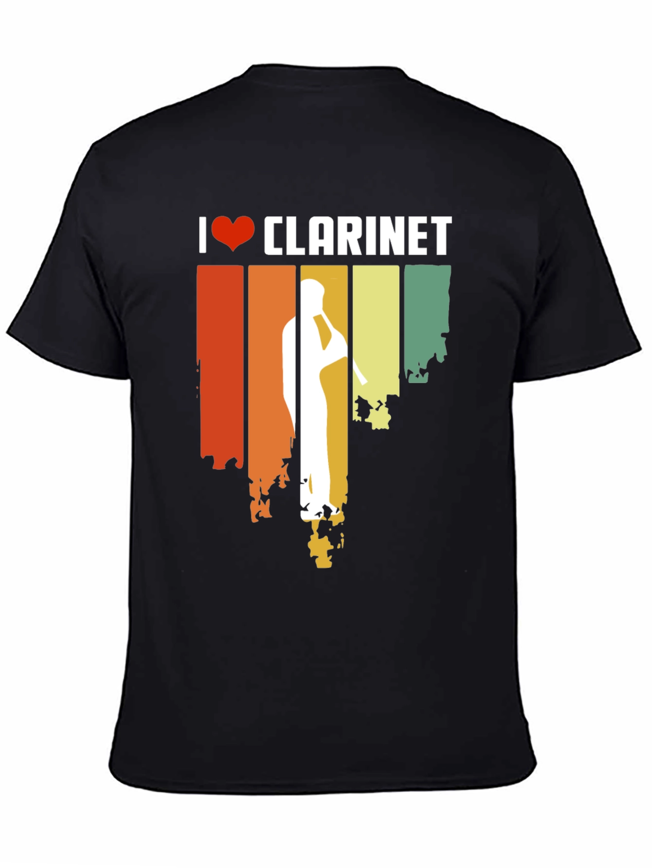 I Love Clarinet T-Shirt - Music Gift