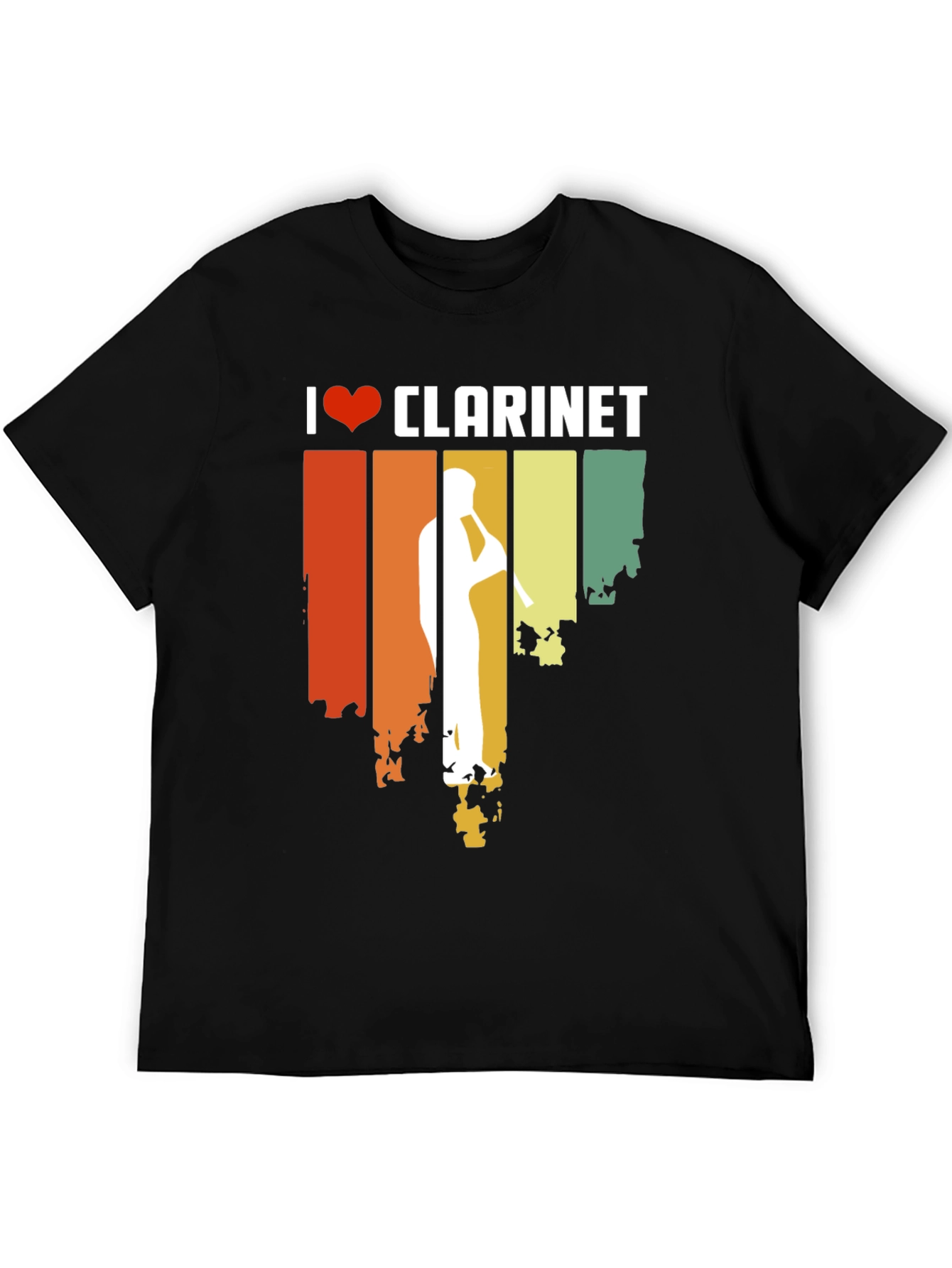 I Love Clarinet T-Shirt - Music Gift