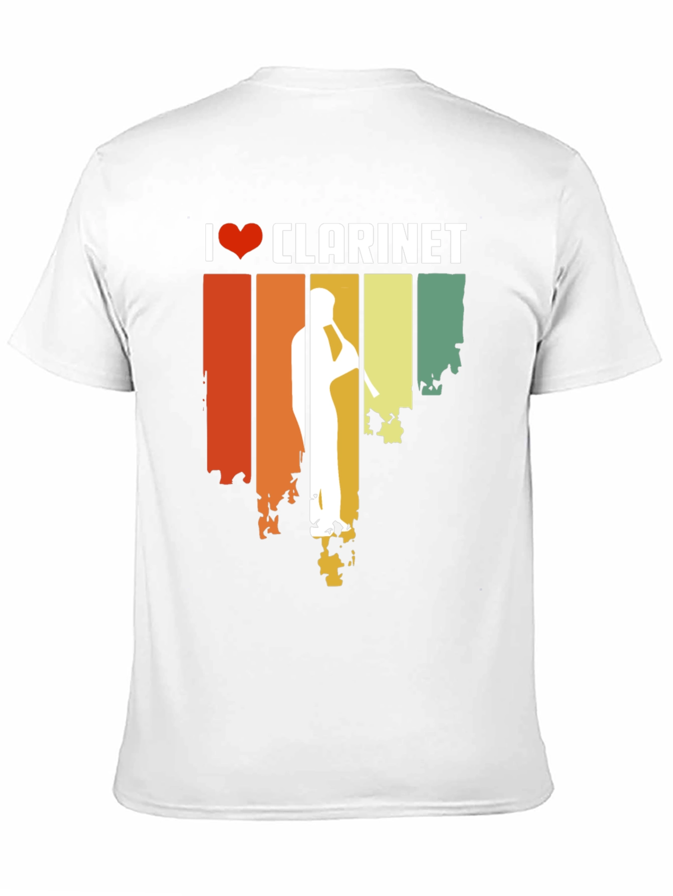 I Love Clarinet T-Shirt - Music Gift