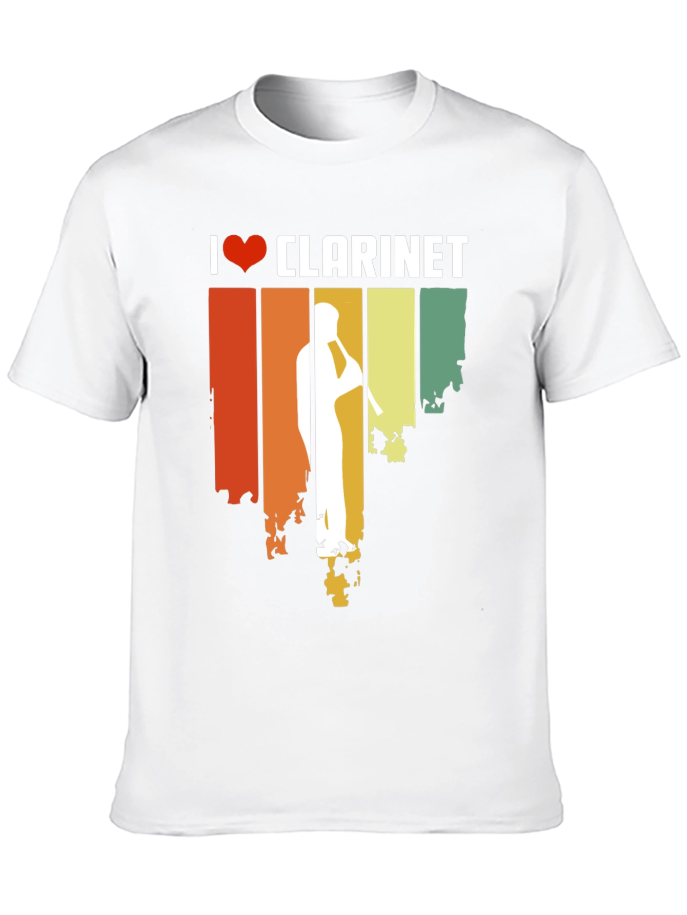 I Love Clarinet T-Shirt - Music Gift