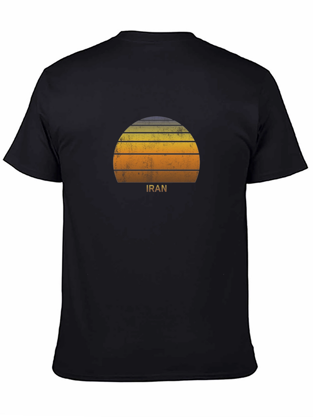 Iran Sunset T-Shirt - Retro Graphic Tee