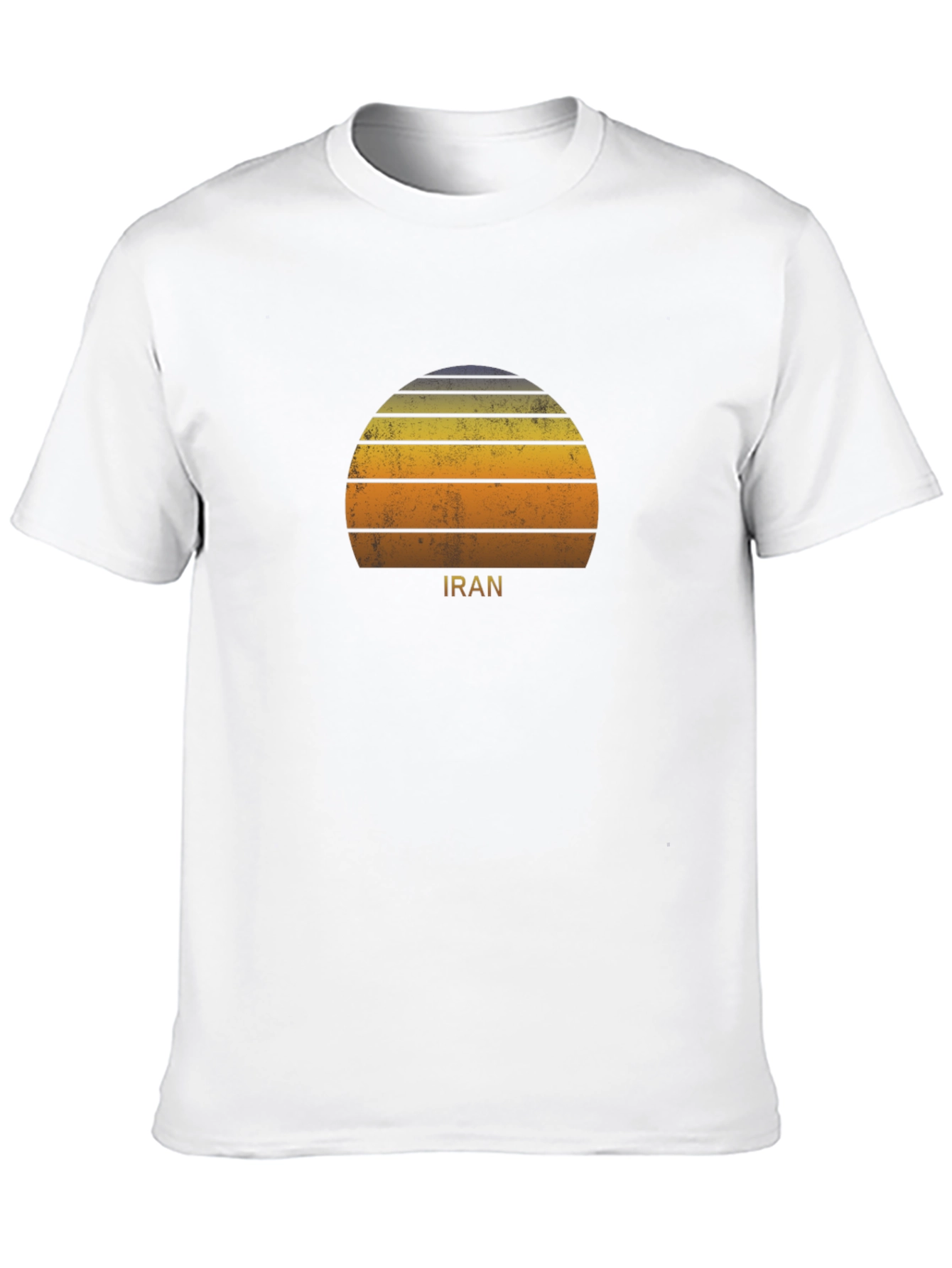 Iran Sunset T-Shirt - Retro Graphic Tee
