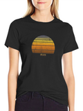 Iran Sunset T-Shirt - Retro Graphic Tee