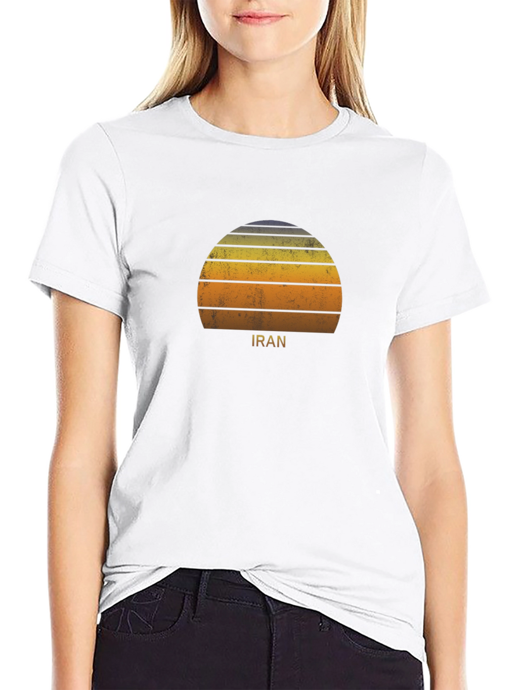 Iran Sunset T-Shirt - Retro Graphic Tee