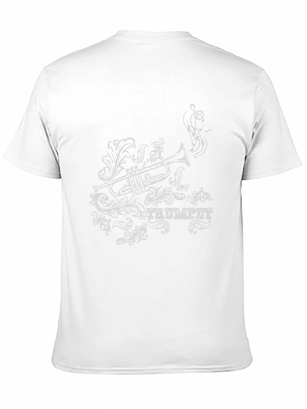 Trumpet Graphic T-Shirt - Stylish Musical Tee