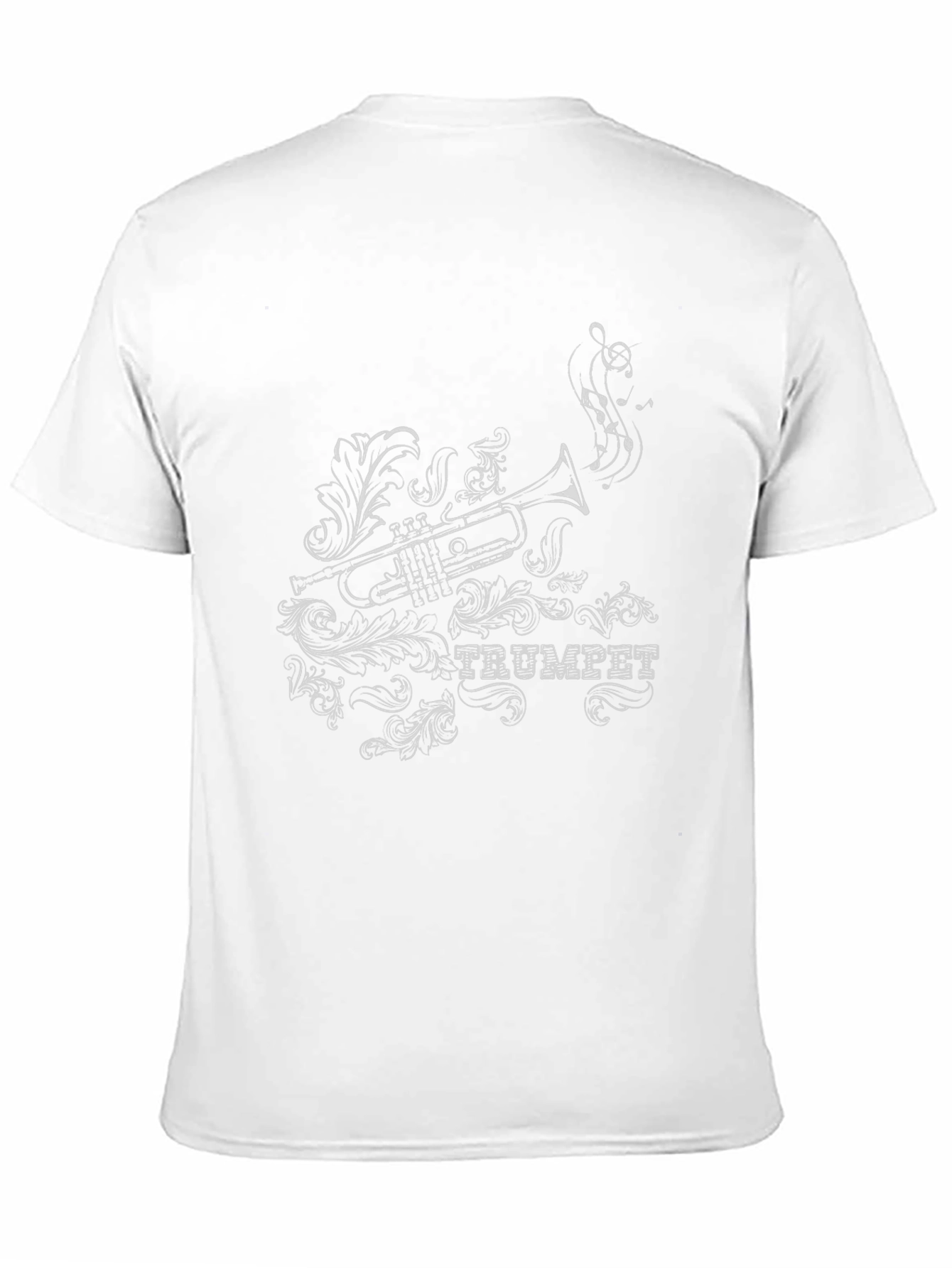 Trumpet Graphic T-Shirt - Stylish Musical Tee